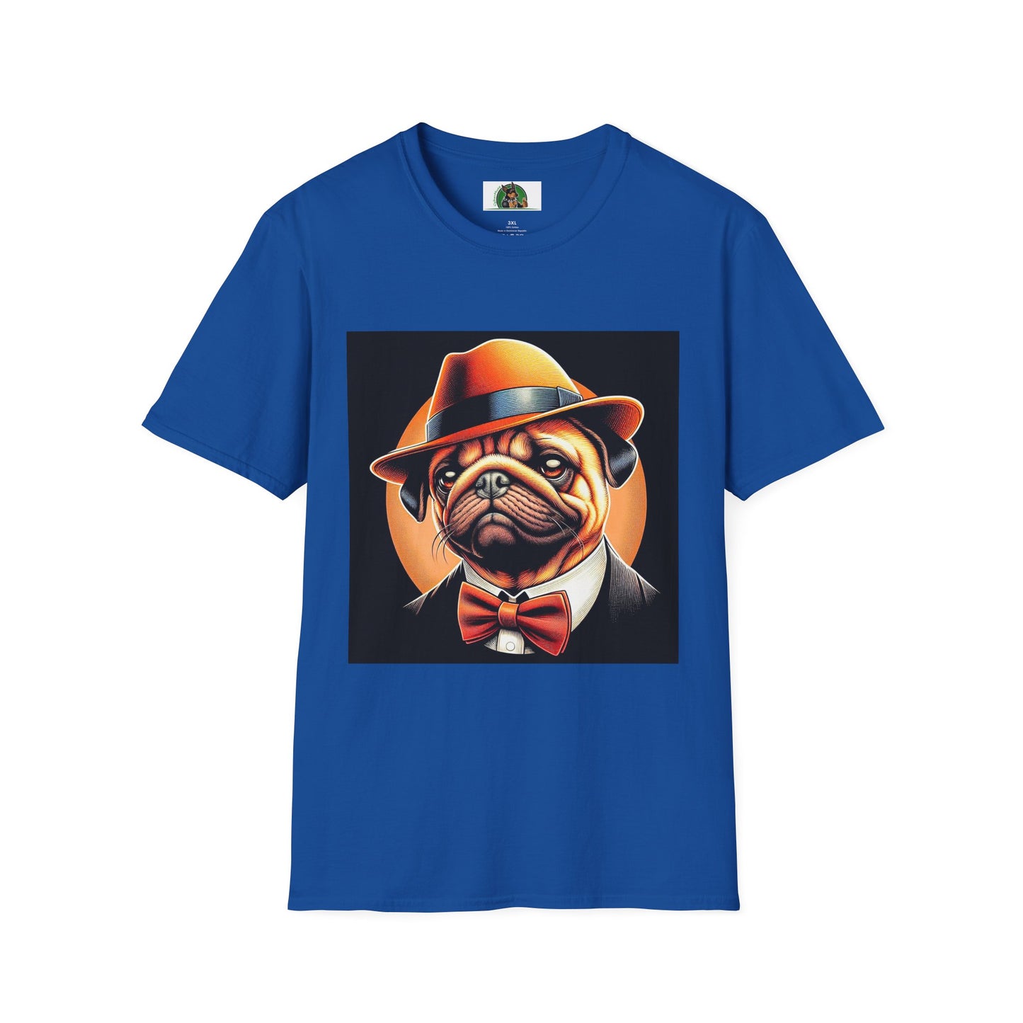 Pugs T-Shirt Printify XS Royal 