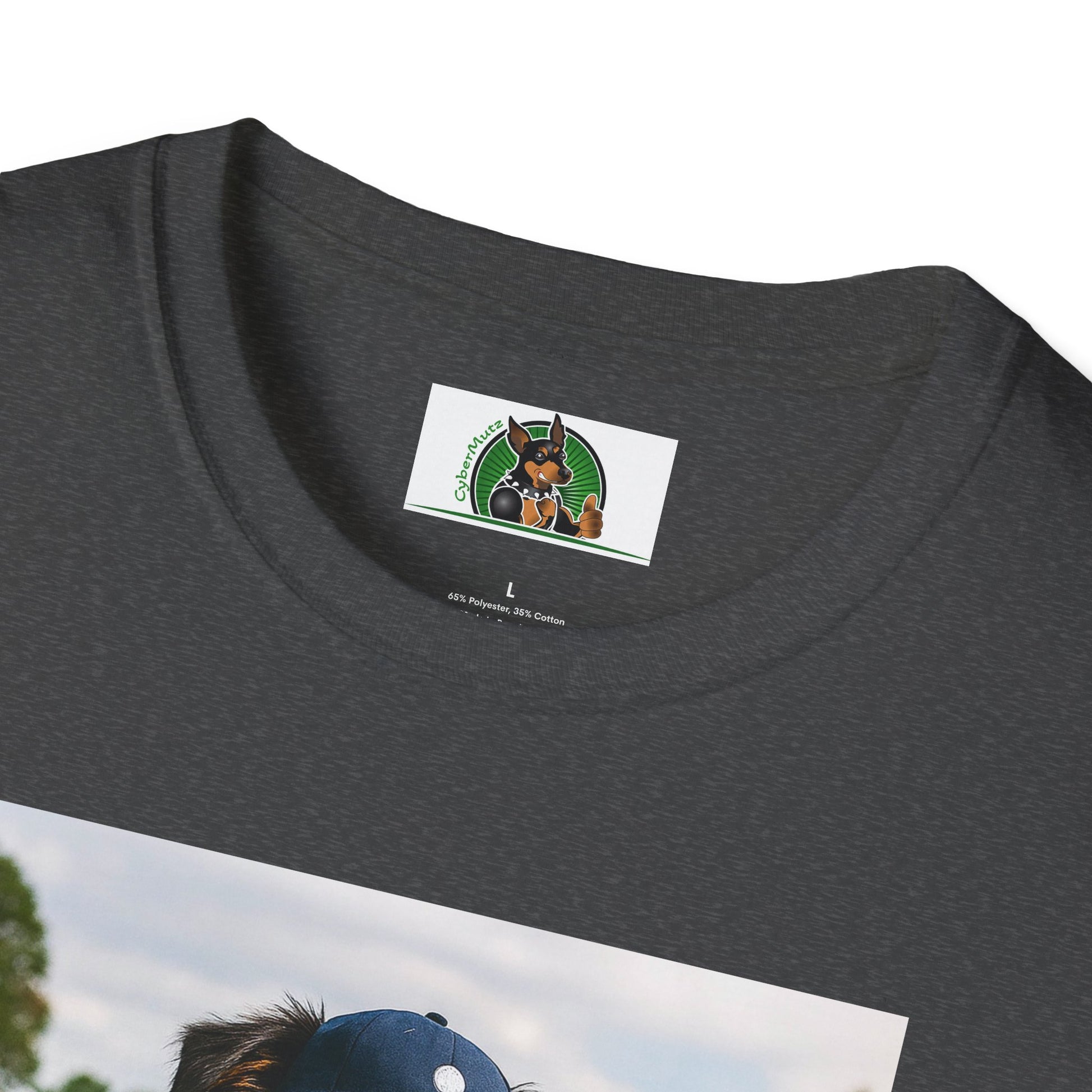 Sports Golf Australian Shepherd T-Shirt T-Shirt Printify