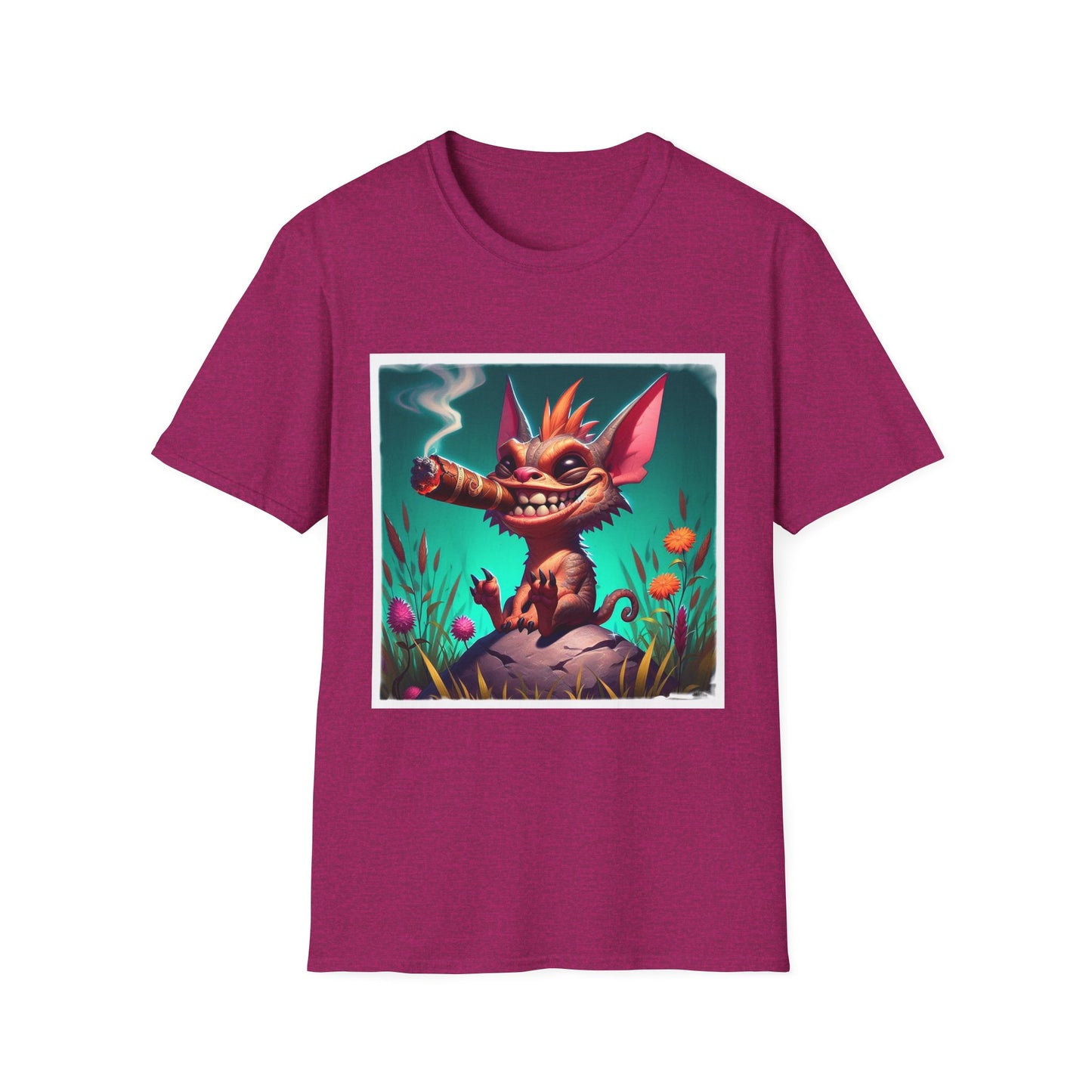 Chupacabra T-Shirt Printify S Antique Heliconia 