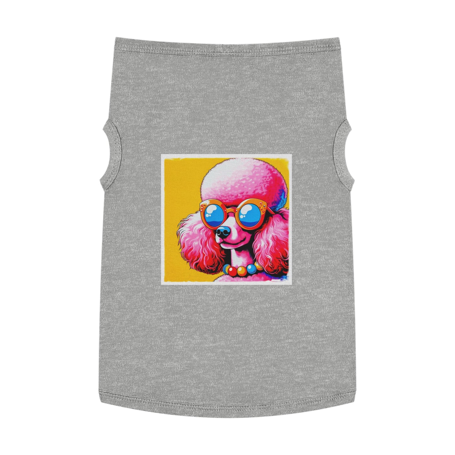 Pet Tank Top Poodle Pets Printify XL Heather 