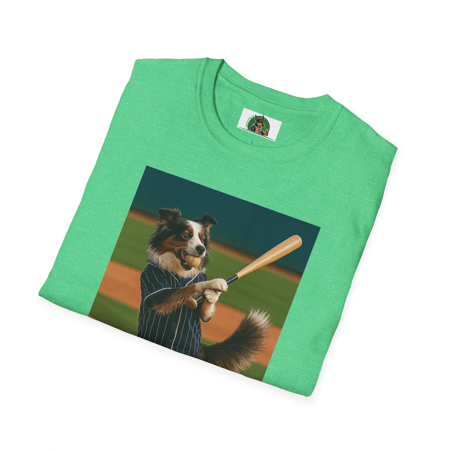 Sports Baseball Australian Shepherd Unisex T-Shirt