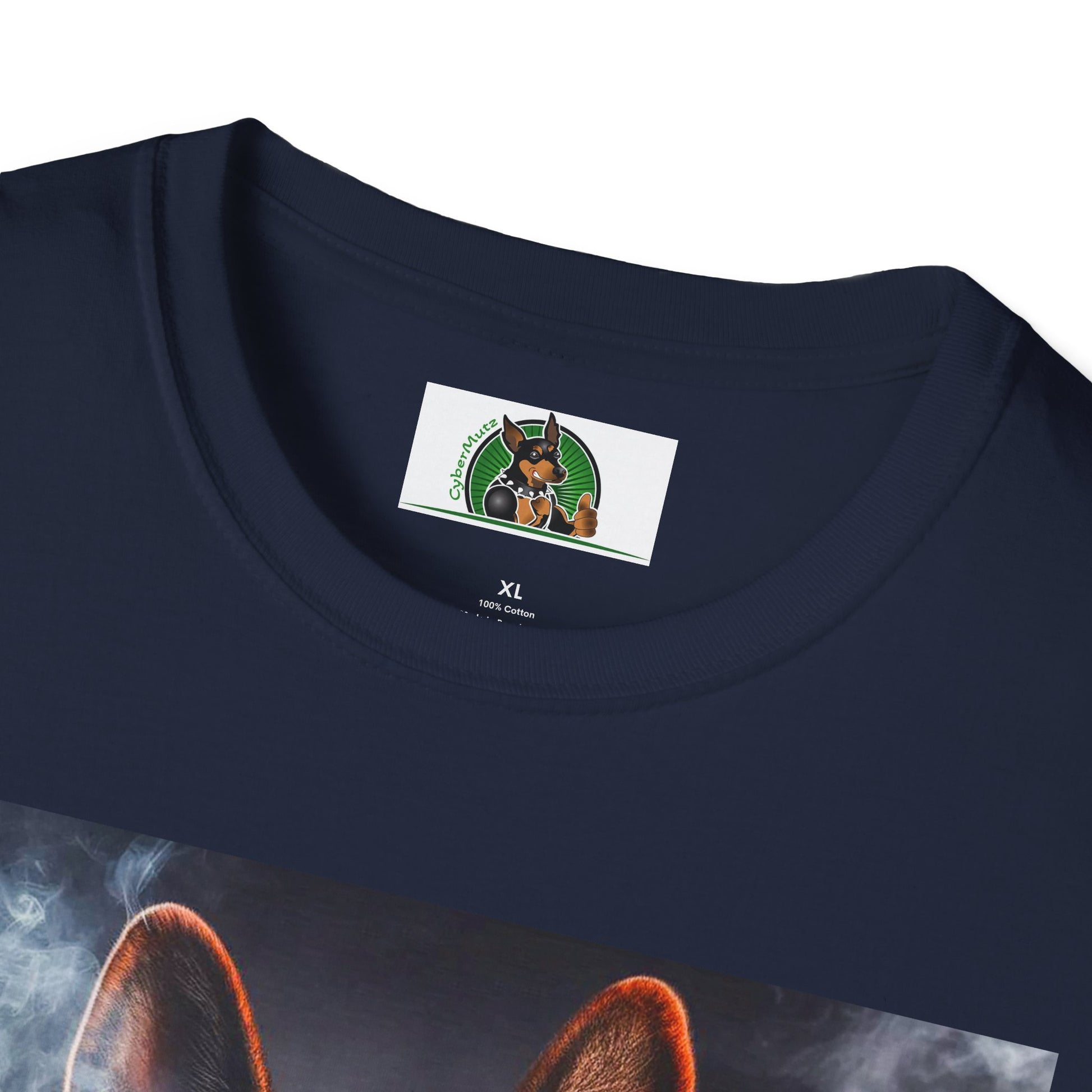 German Shepherd gambling puppy T-Shirt Printify