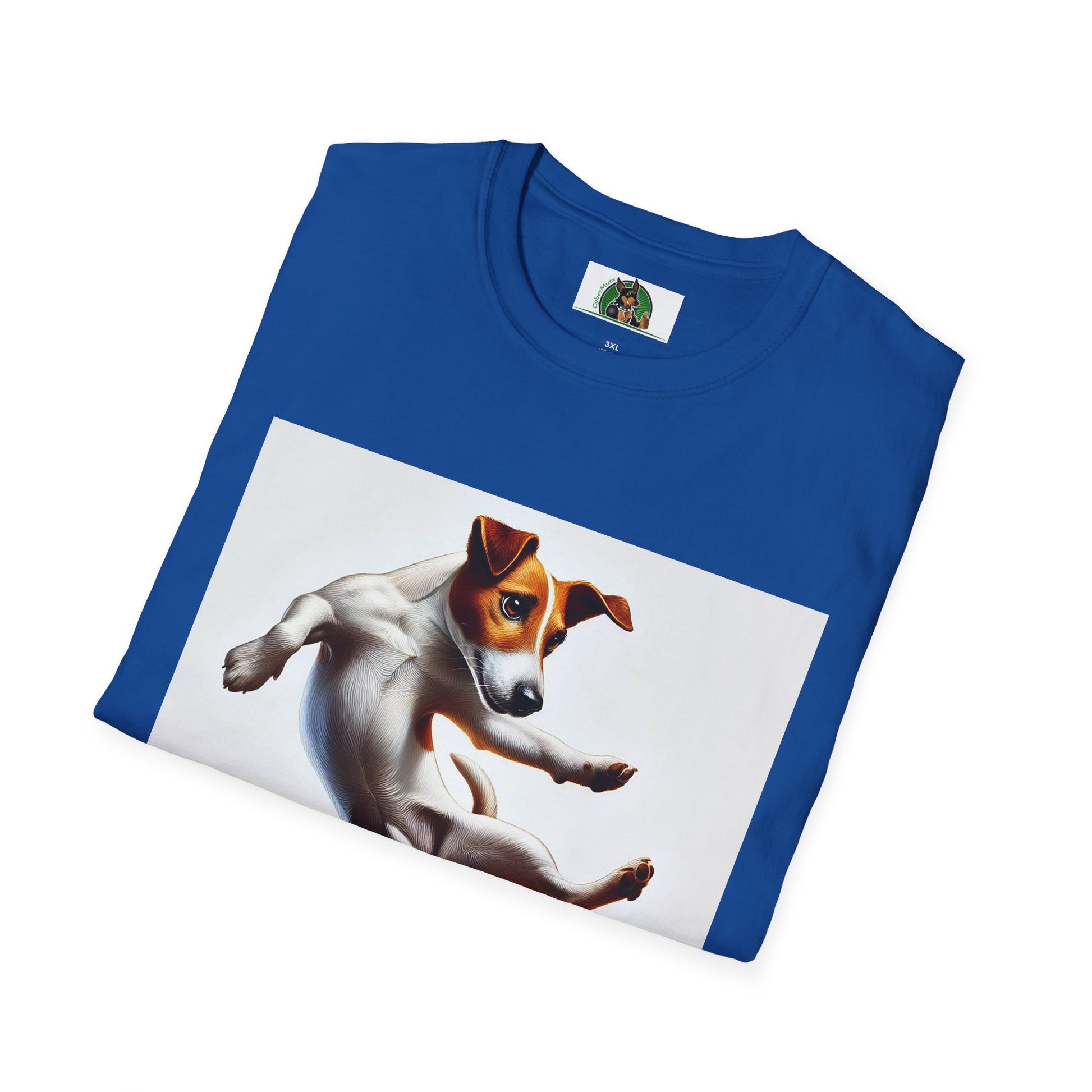 Dancing Jack Russell Tee T-Shirt Printify