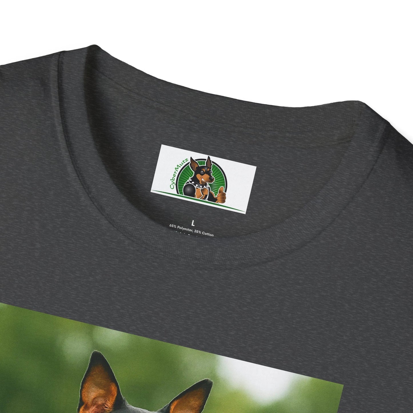 Miniature Pinscher Soccer T-Shirt — "Min Pin Soccer" Dog Lover Sports Tee T-Shirt Printify