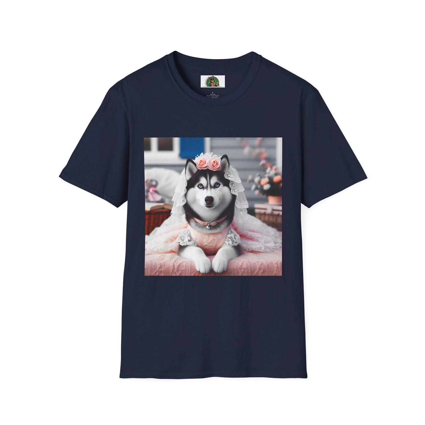 Marketing Husky Mis·cel·la·ne·ous T-Shirt Printify S Navy 