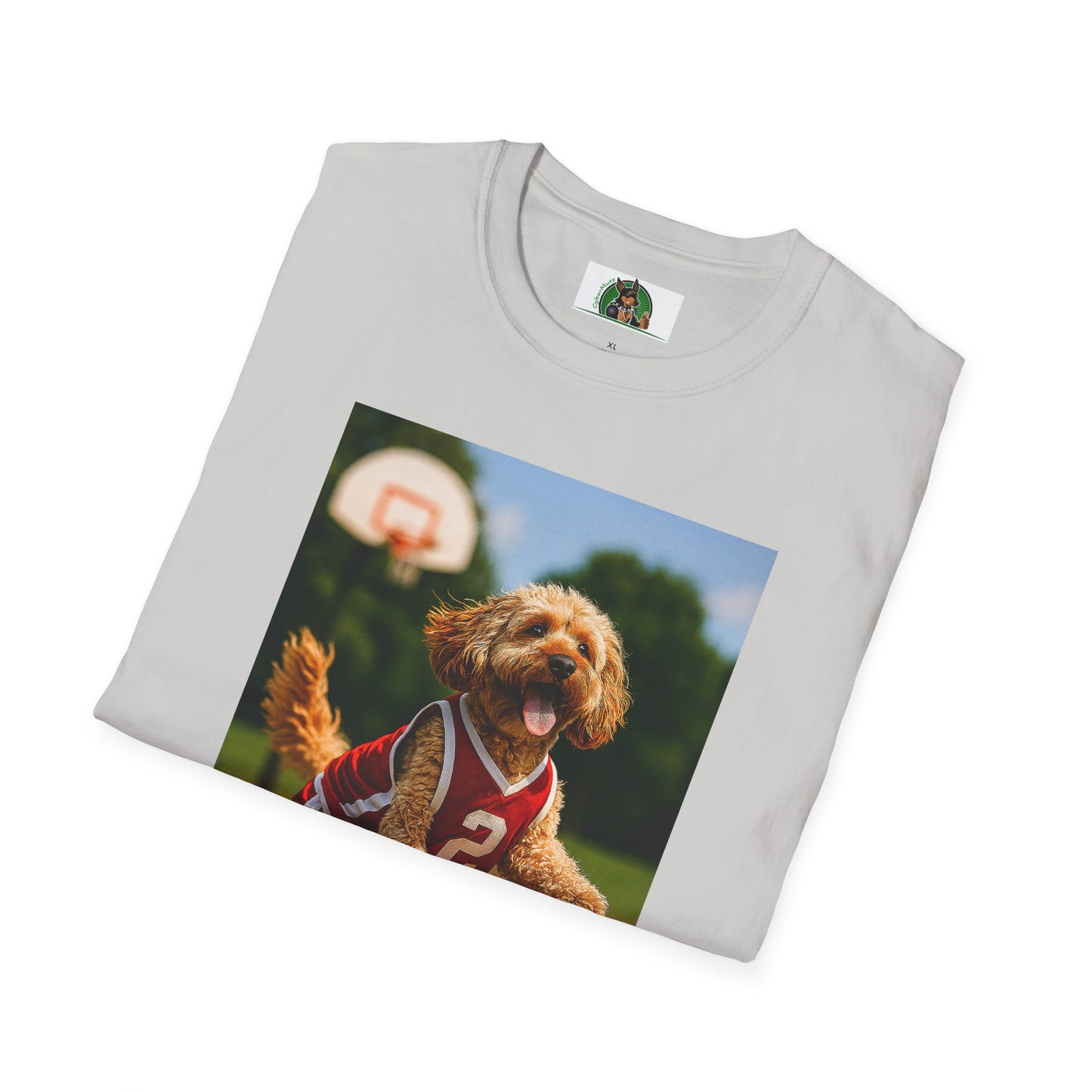 Sports Cockerpoo Basketball T-Shirt