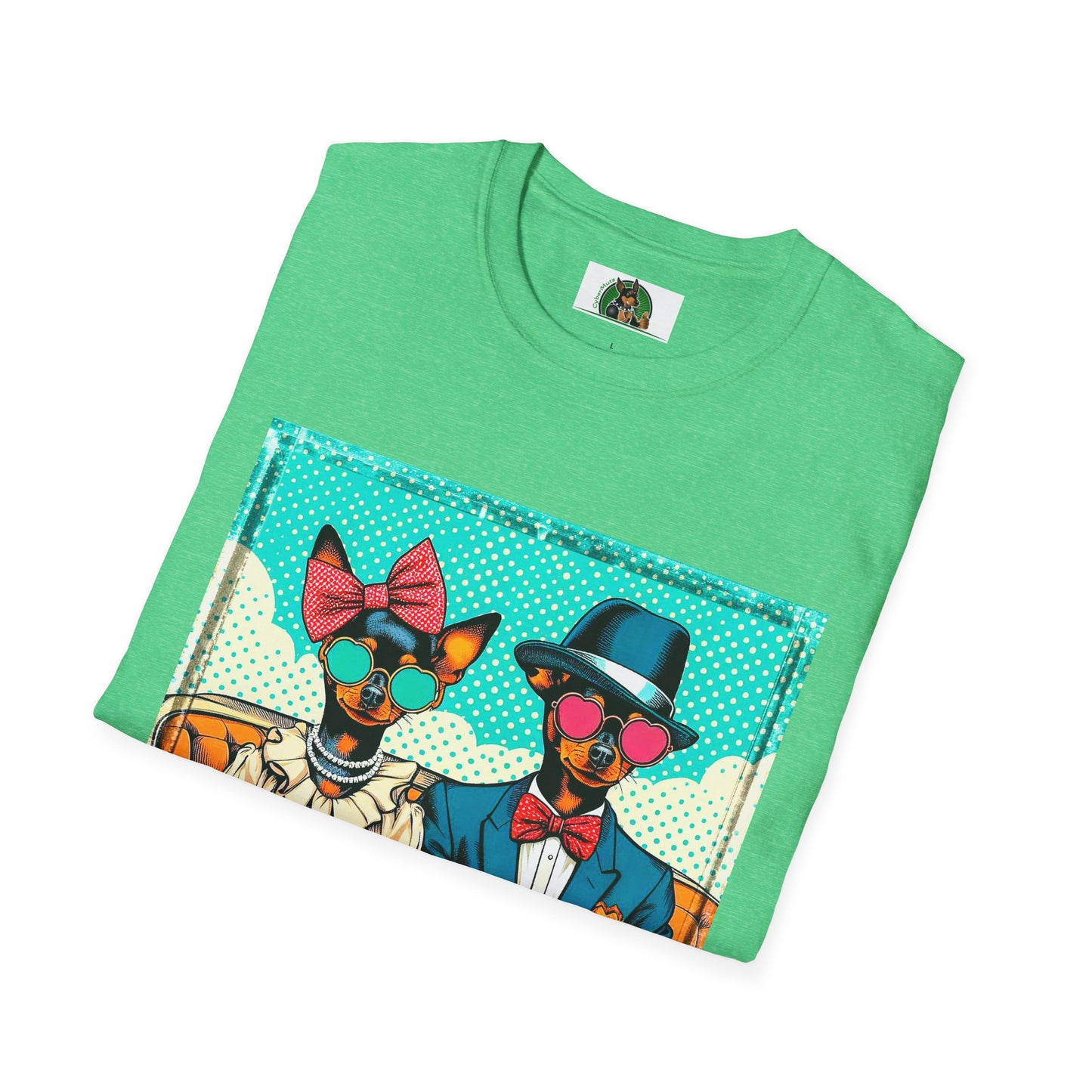 Wacky Min Pin T-Shirt T-Shirt Printify   