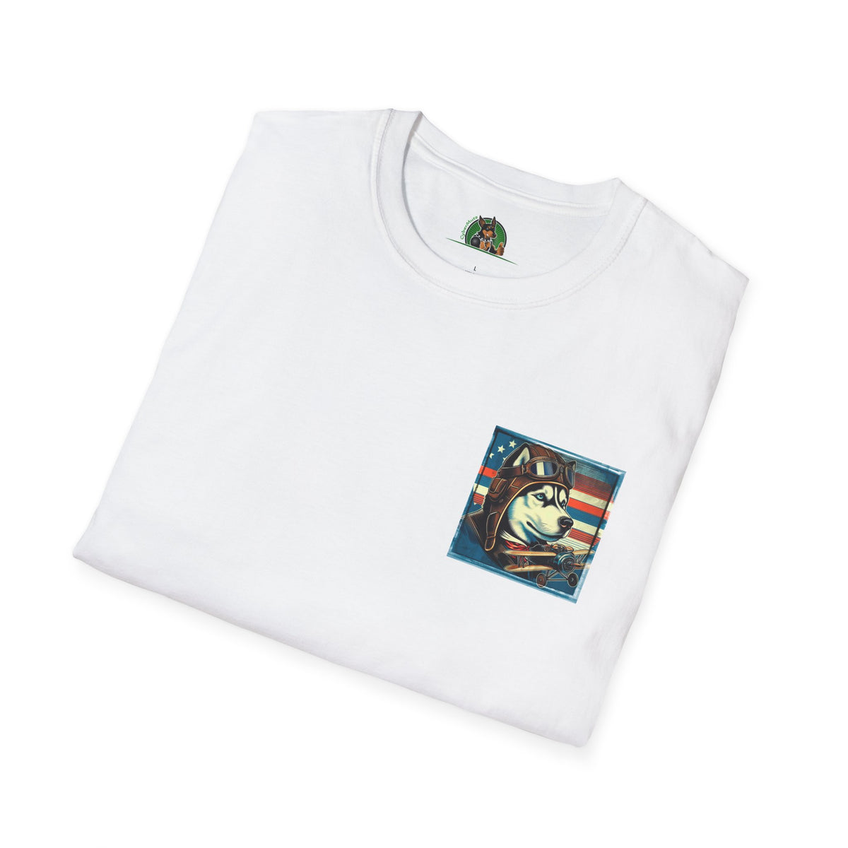 Husky hero shirt Back Design