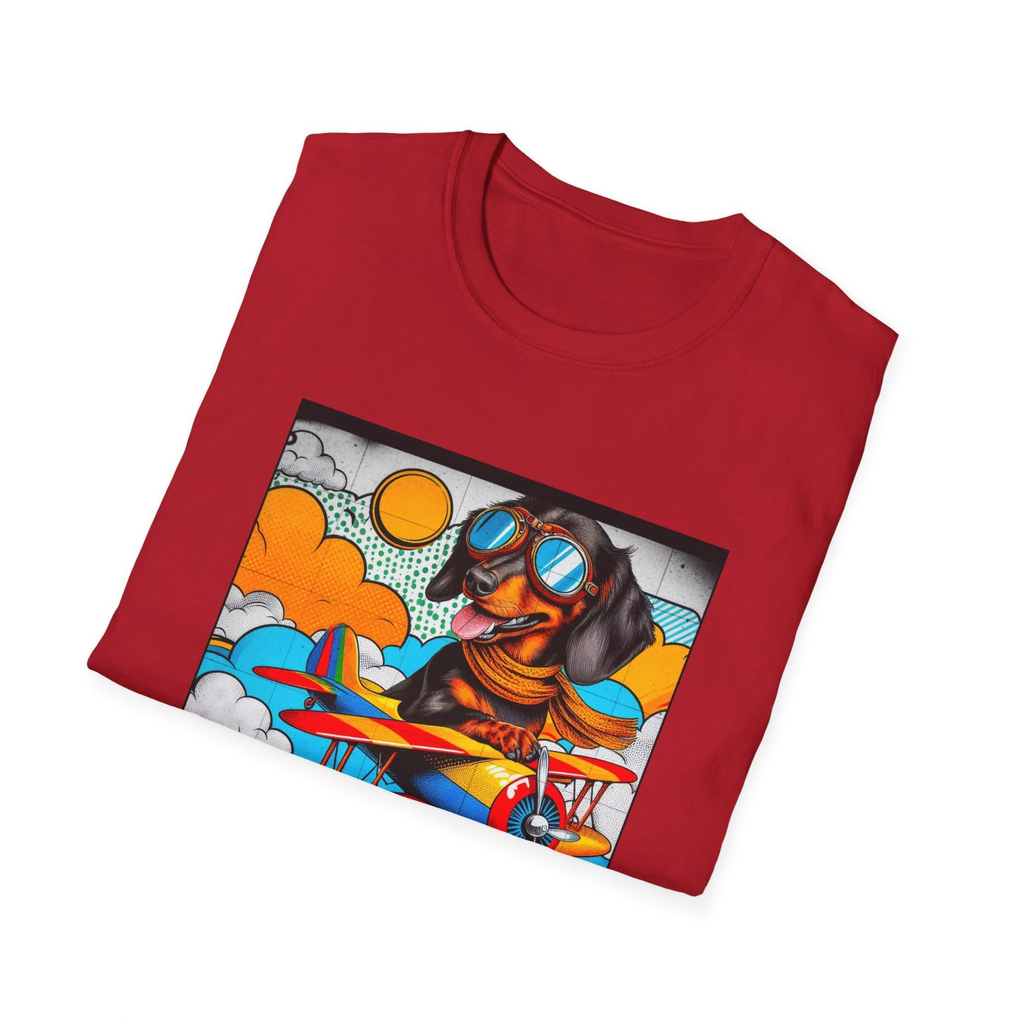 Wacky Dachshund T-Shirt Printify   