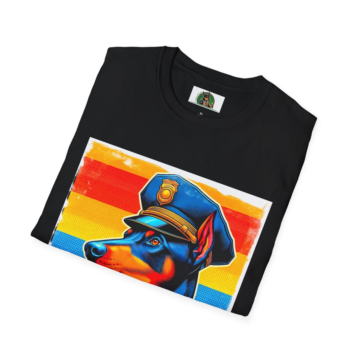 Doberman T-Shirt Printify   