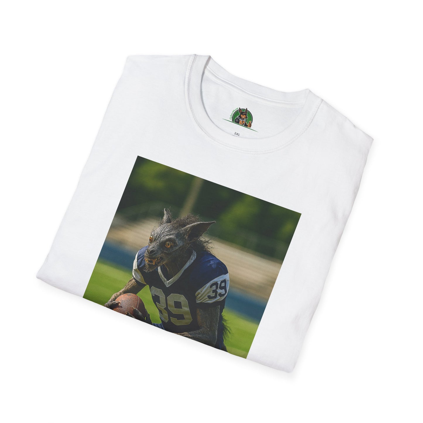 Chupacabra Sports T-Shirt Football T-Shirt Printify