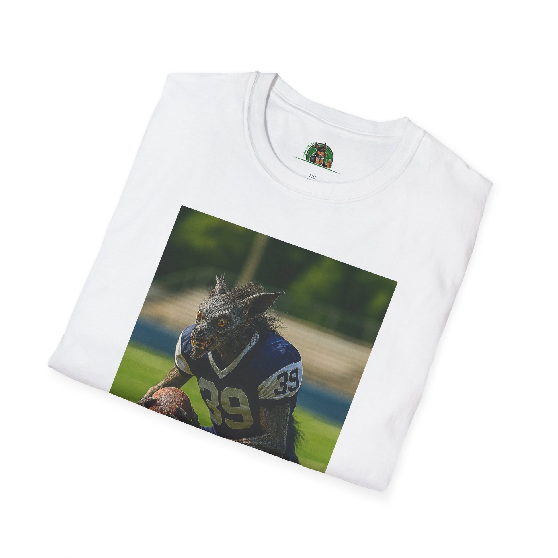 Chupacabra Sports T-Shirt Football T-Shirt Printify