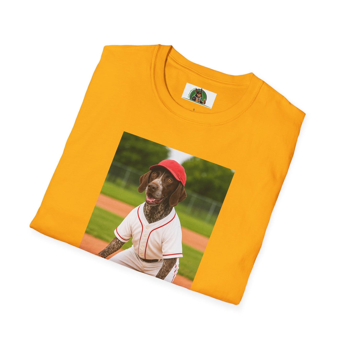 Baseball Sports German Shorthair T-Shirt