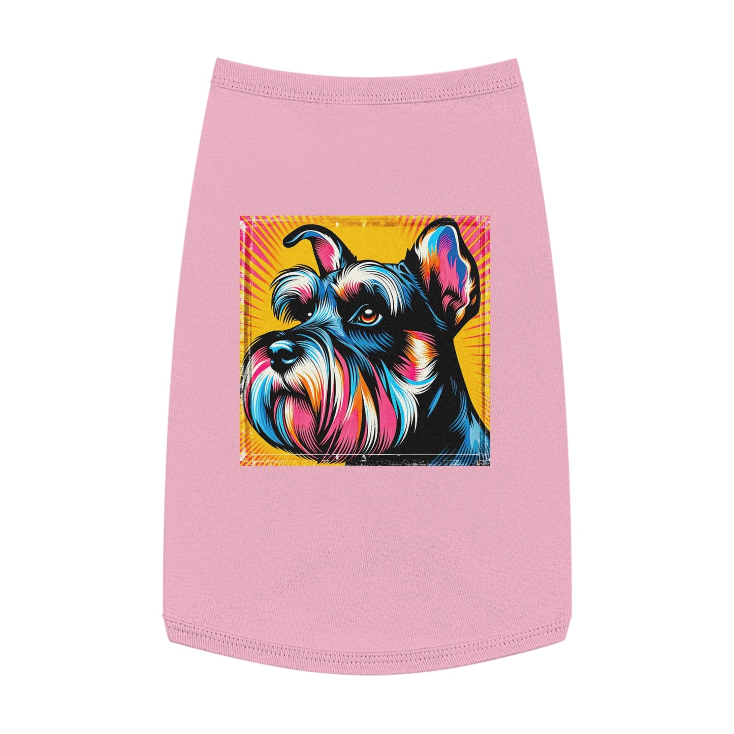 Pet Tank Top Miniature Schnauzer Pets Printify   