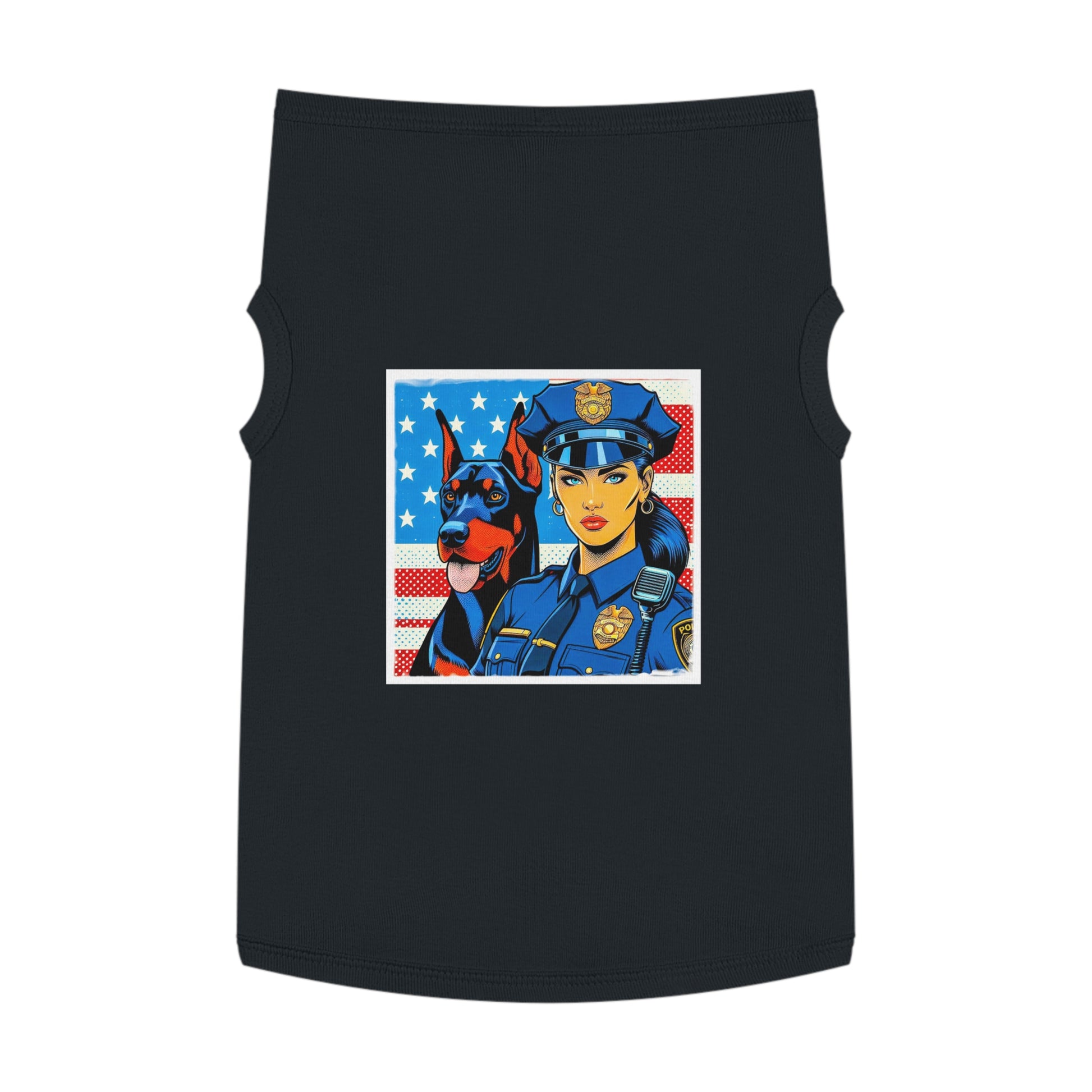 Pet Tank Top Doberman Pets Printify