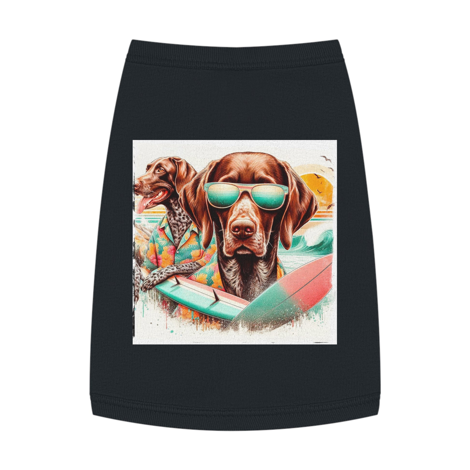 Pet Tank Top German Shorthaired Pointer Pets Printify   