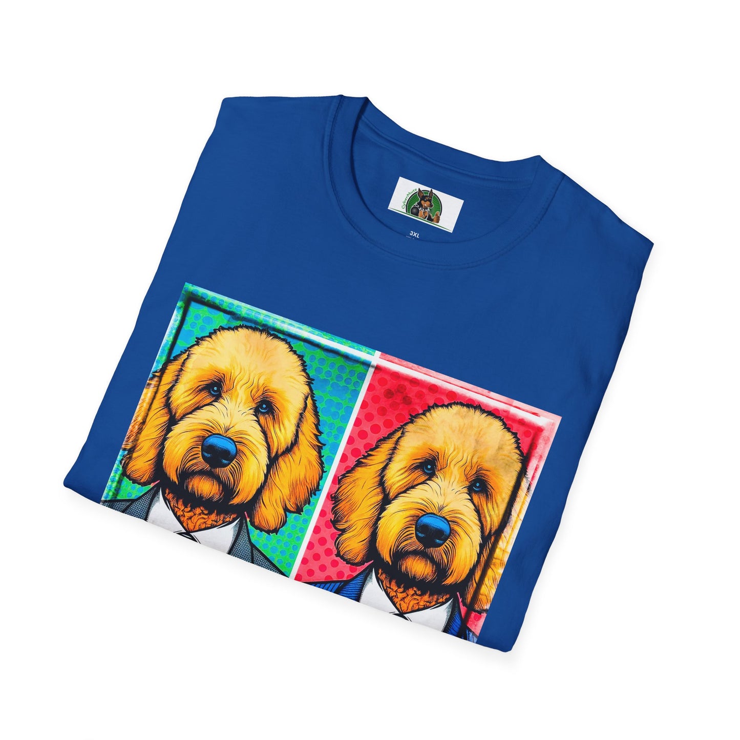 Golden Doodle colors businessmen T-Shirt Printify