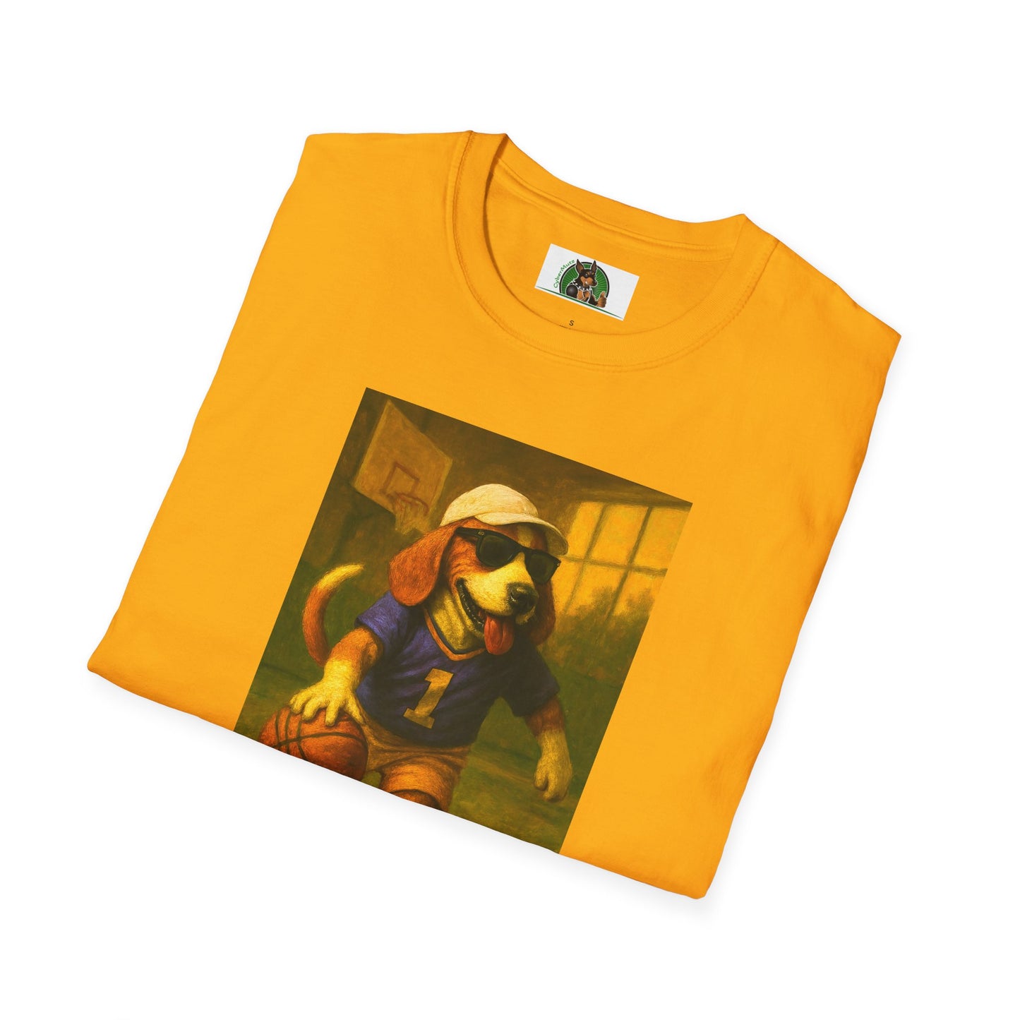 Sports Beagle T-Shirt Basketball