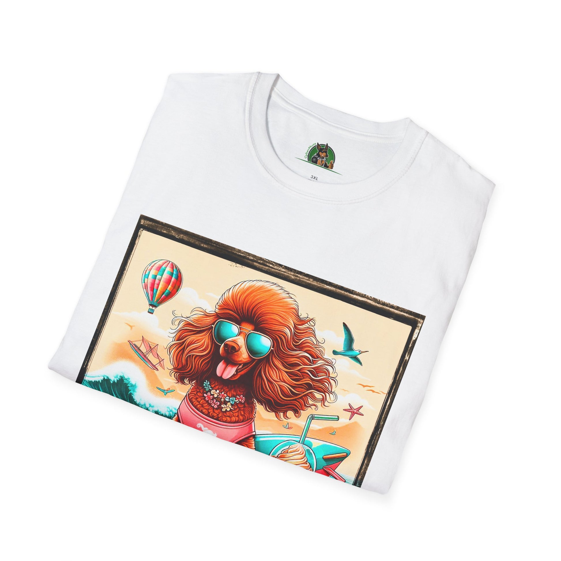 Poodle T-Shirt Printify