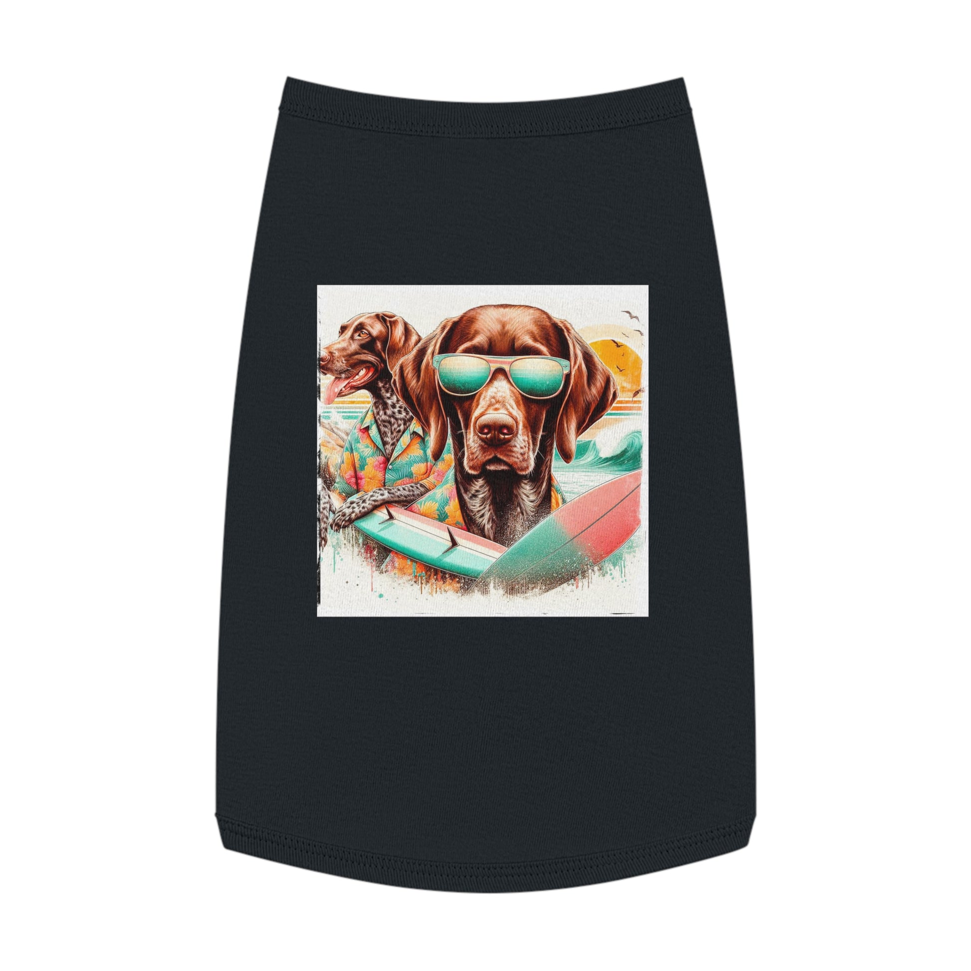 Pet Tank Top German Shorthaired Pointer Pets Printify   