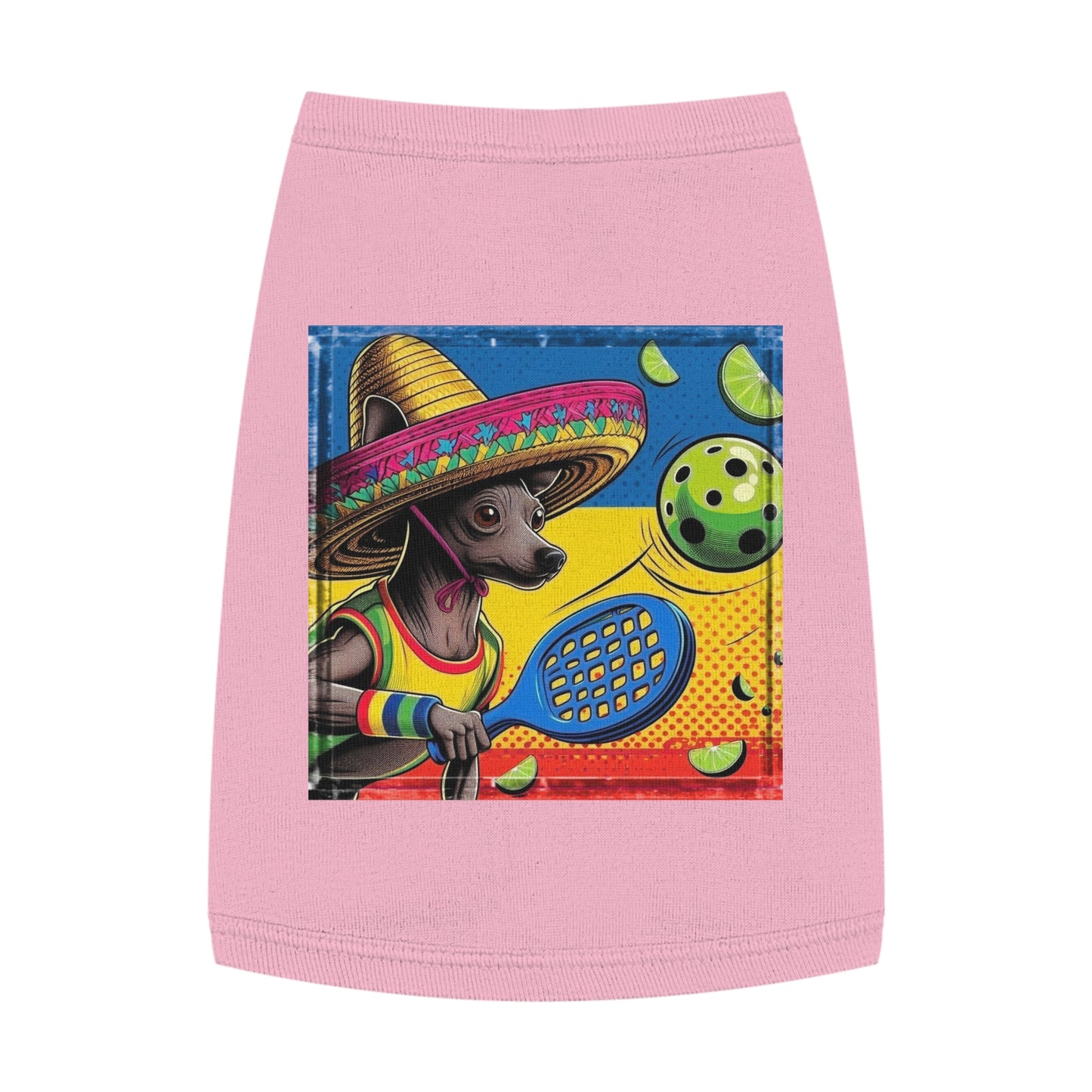 Wacky Pet Tank Top Mexican Hairless Pets Printify M Pink