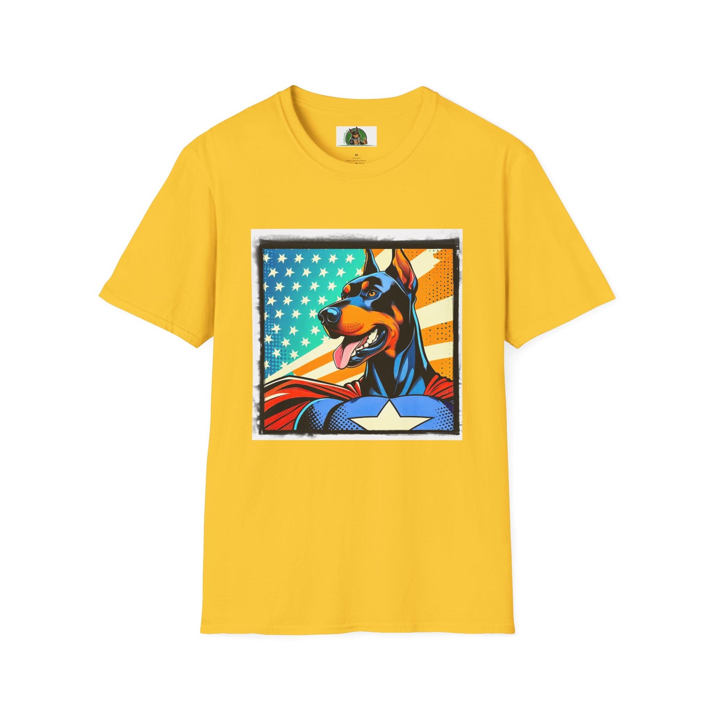 Doberman T-Shirt Printify S Daisy 