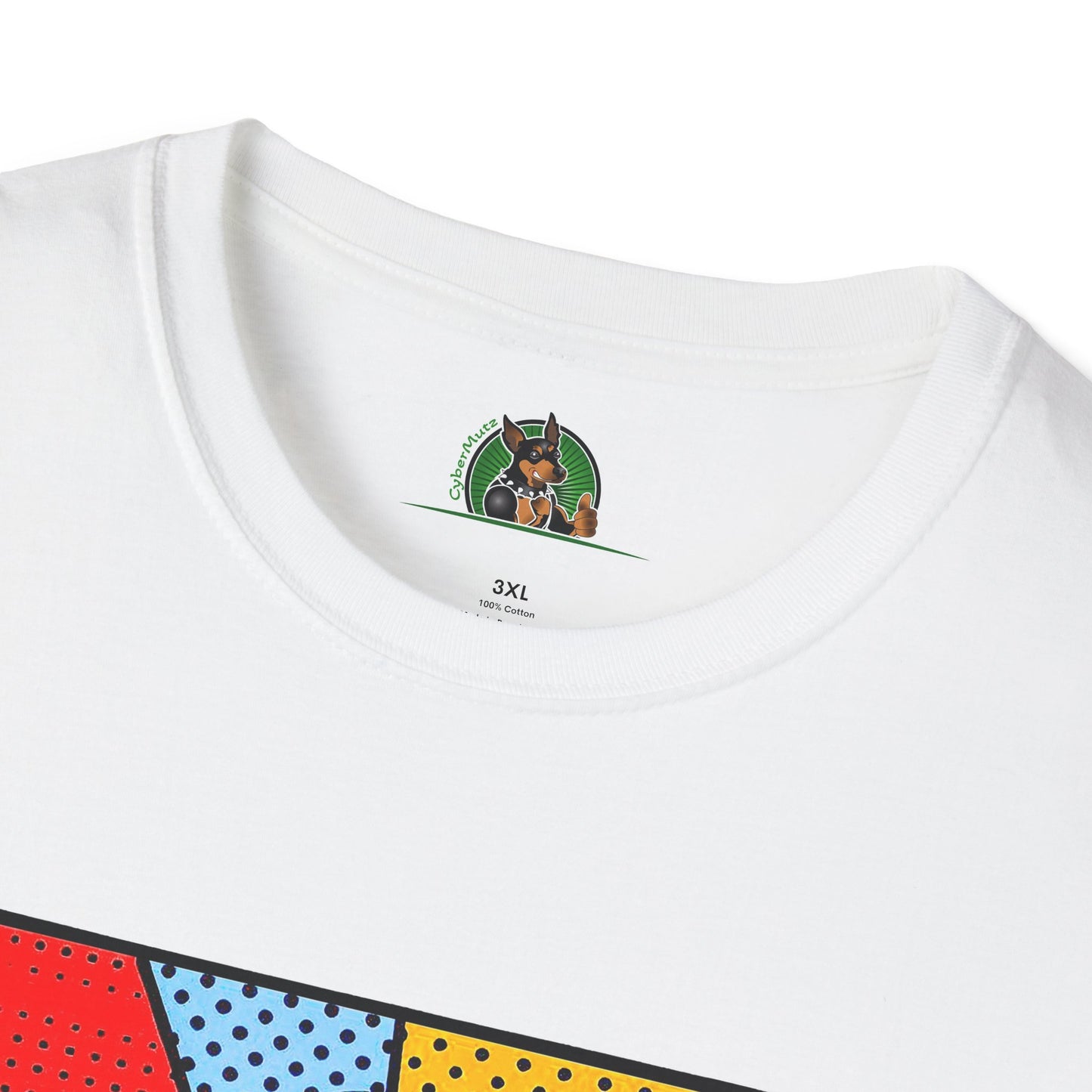 Basset Hound Profile Pop Art Pic T-Shirt Printify