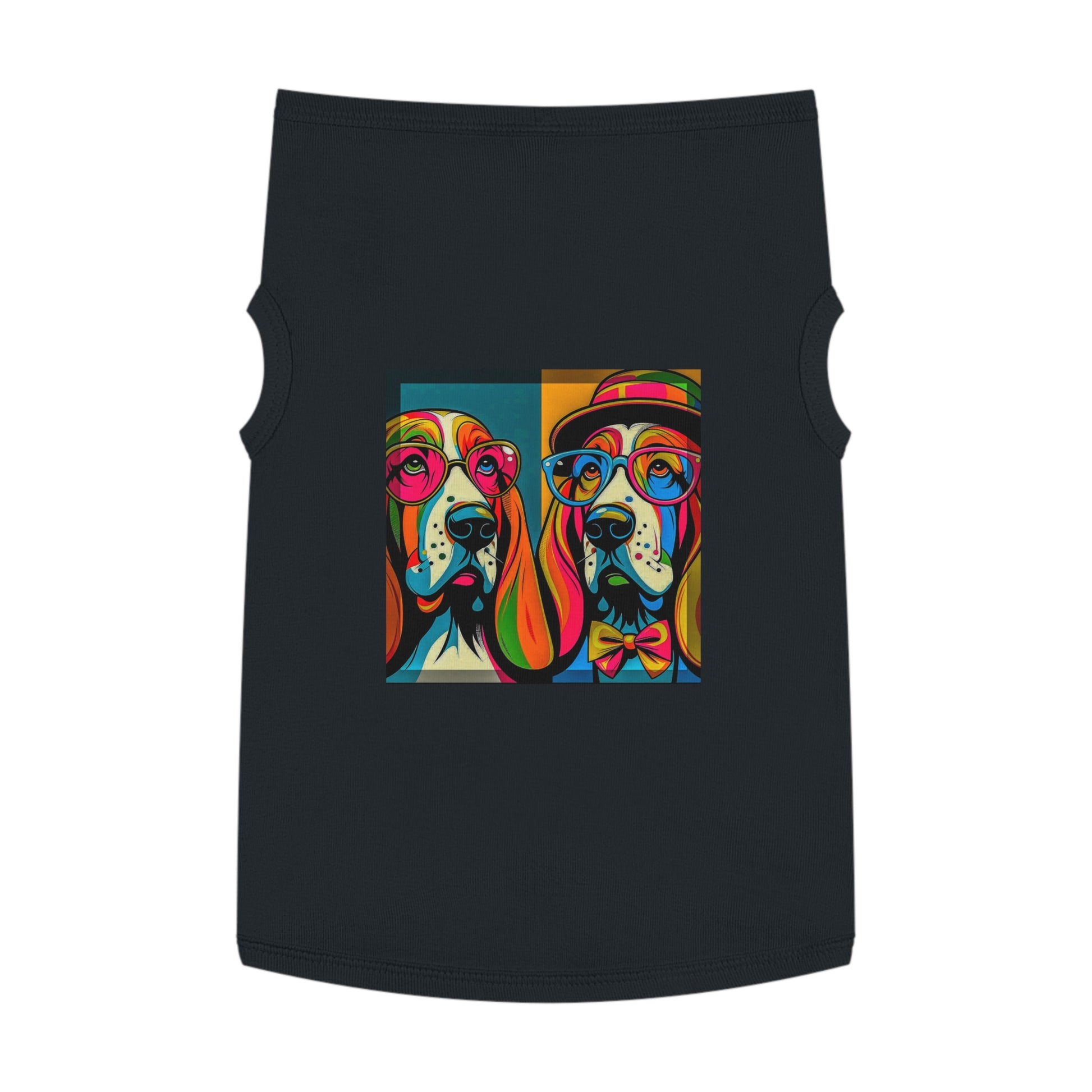 Pet Tank Top Basset Hound Pets Printify