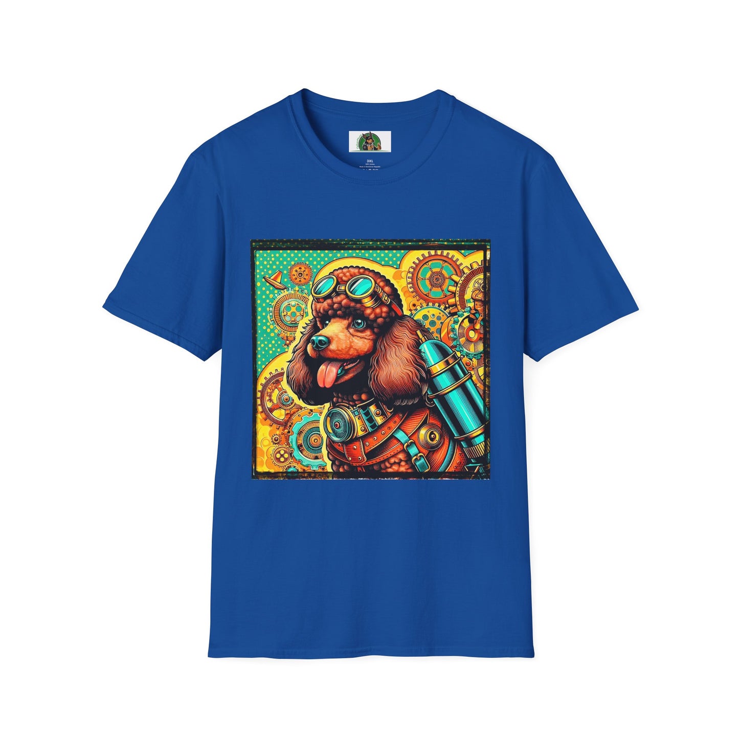 Poodle T-Shirt Printify XS Royal