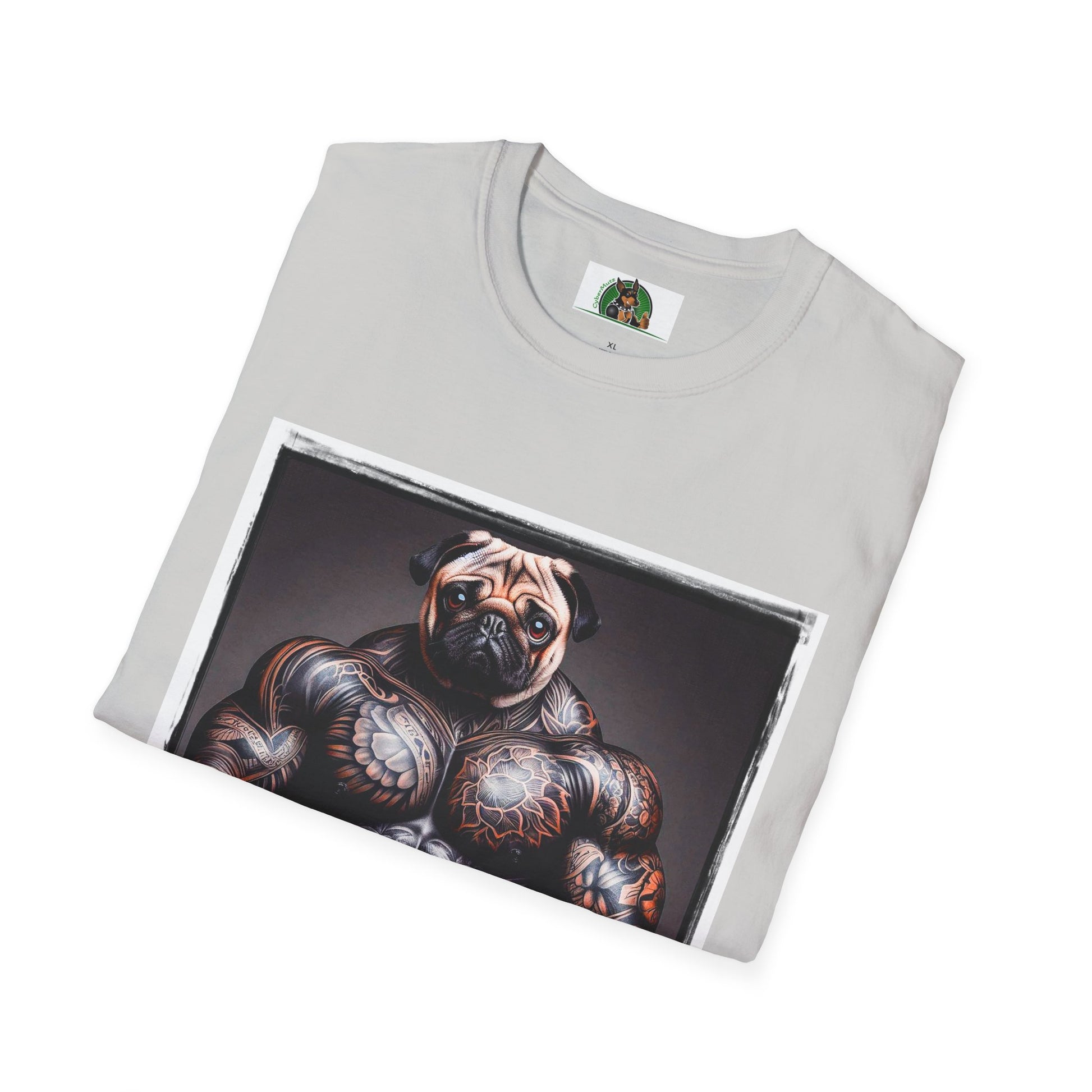 Pugs T-Shirt Printify   