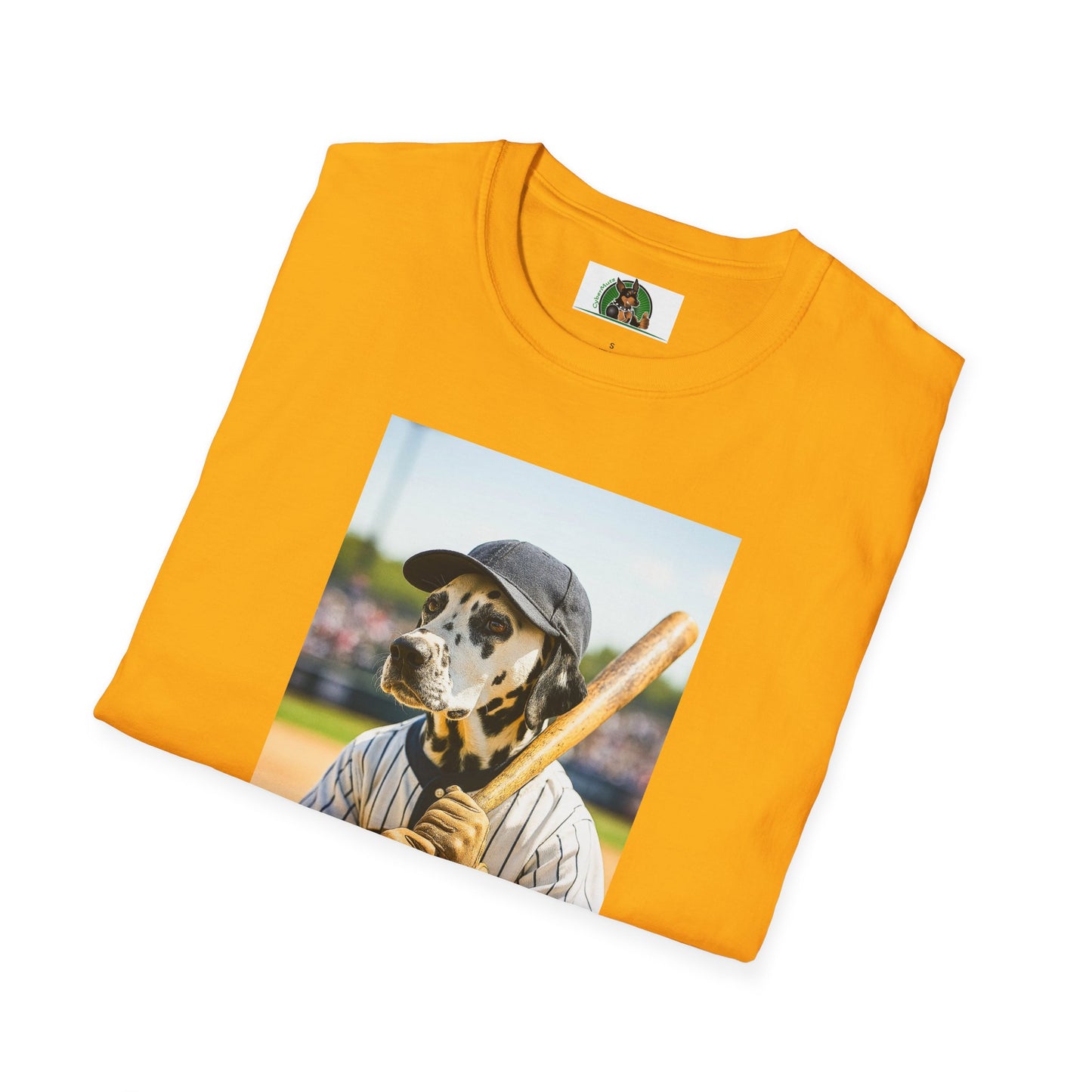 Baseball Dalmatian Sports Unisex T-Shirt