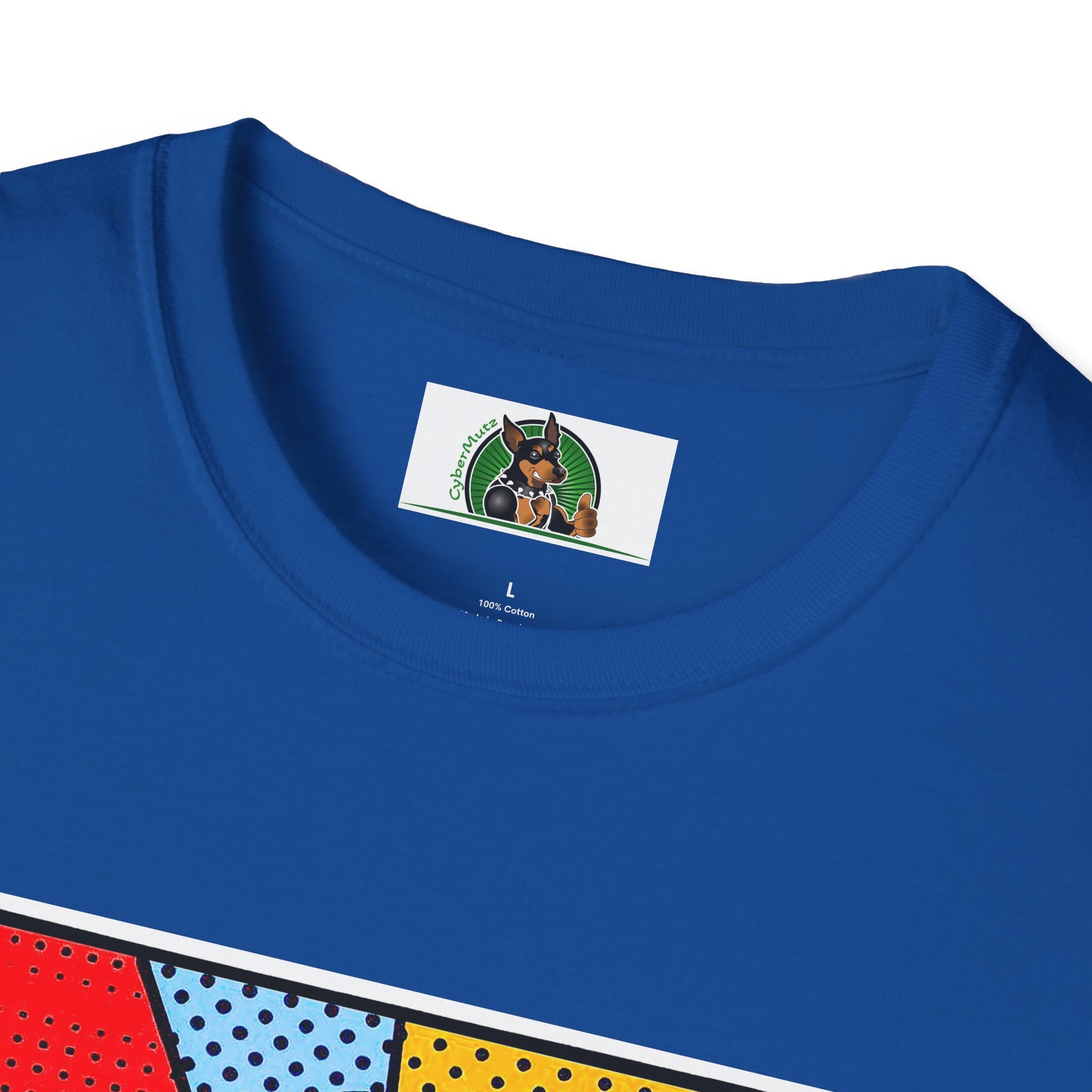 Basset Hound Profile Pop Art Pic T-Shirt Printify