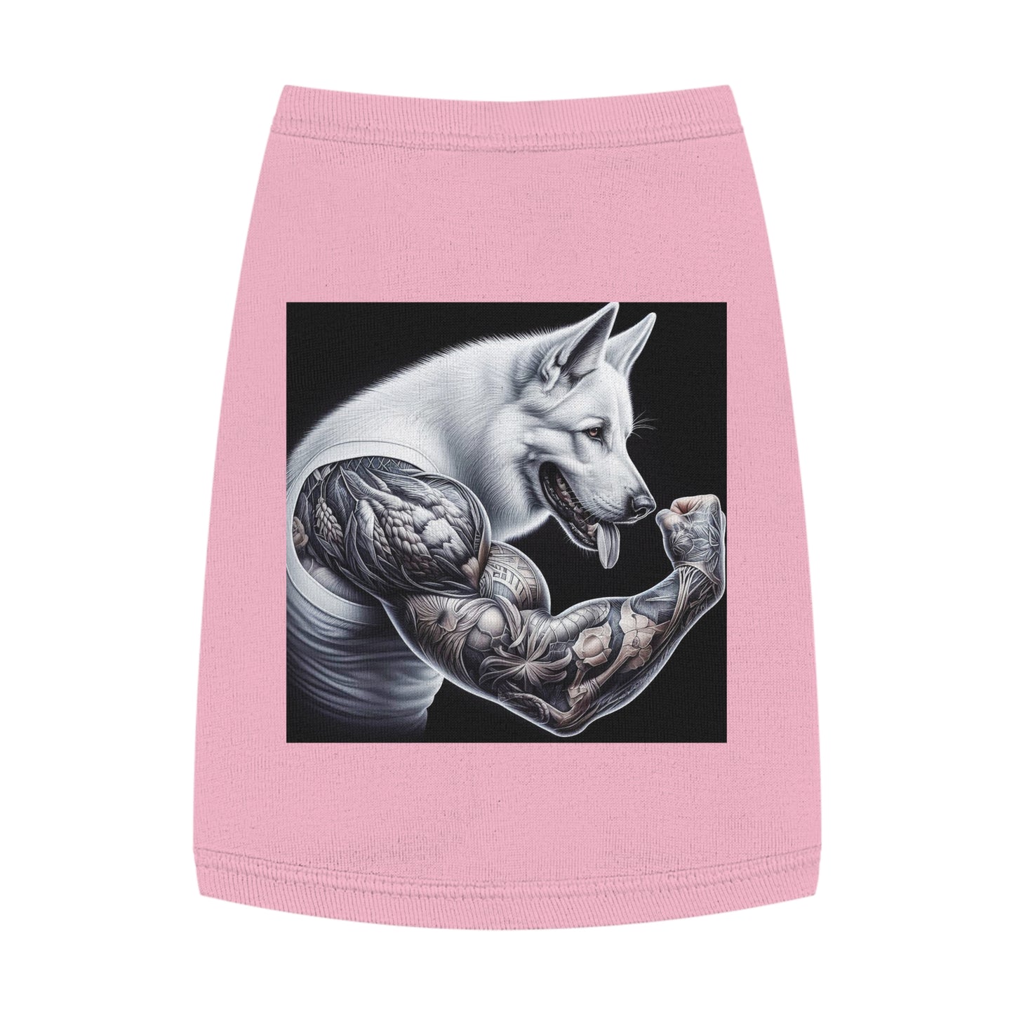 Pet Tank Top German Shepherd Pets Printify M Pink 