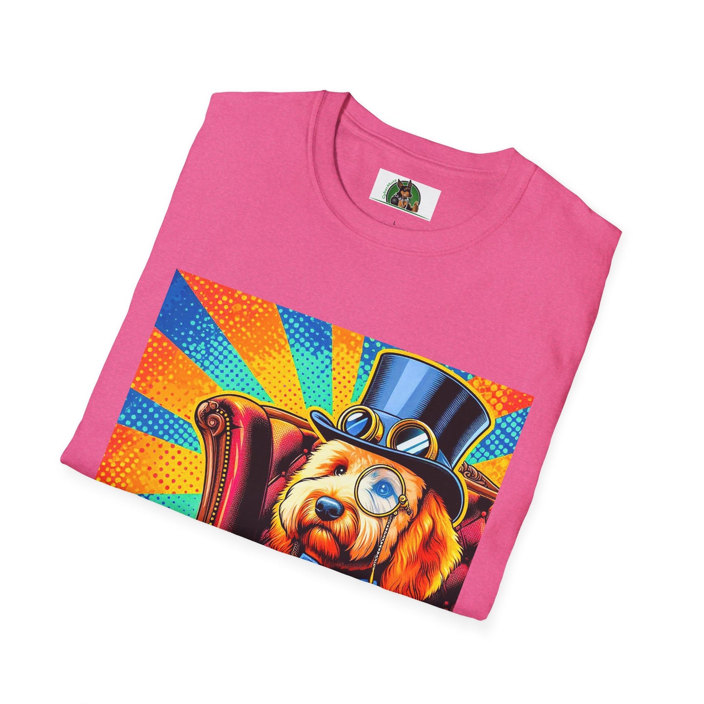 Golden Doodle steam punk cutie shirt