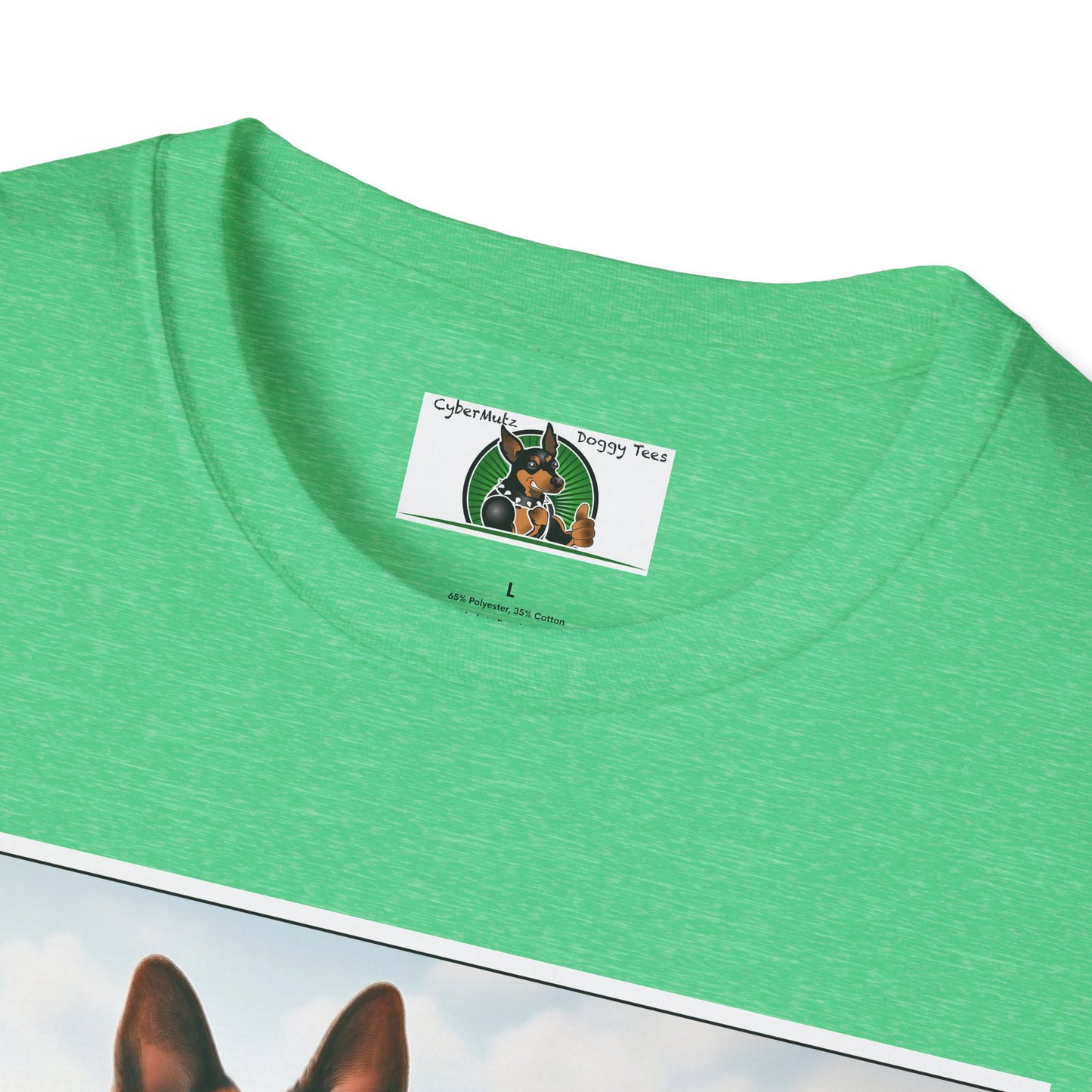 German Shepherd Dog "Beachin" Unisex Softstyle T-Shirt