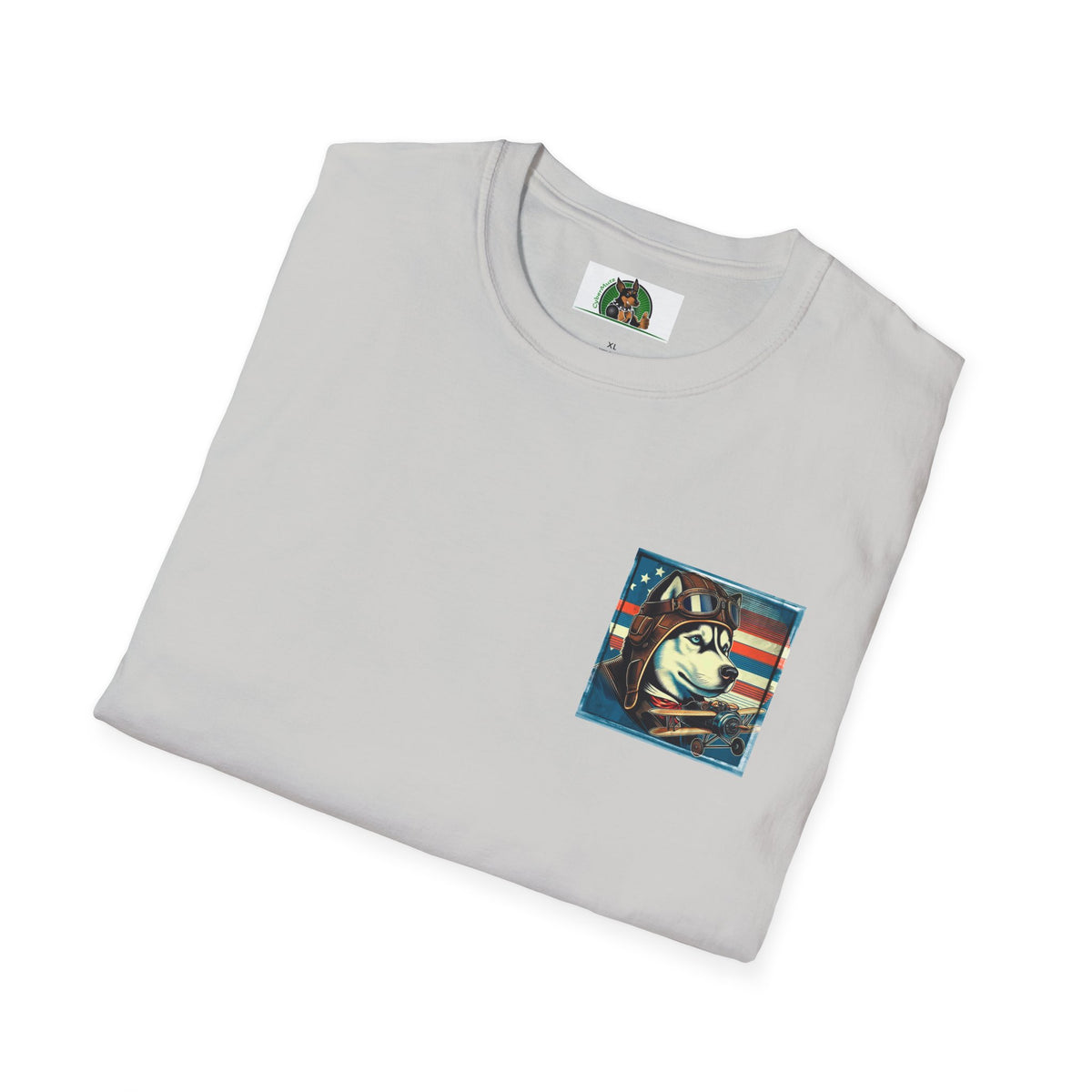 Husky hero shirt Back Design