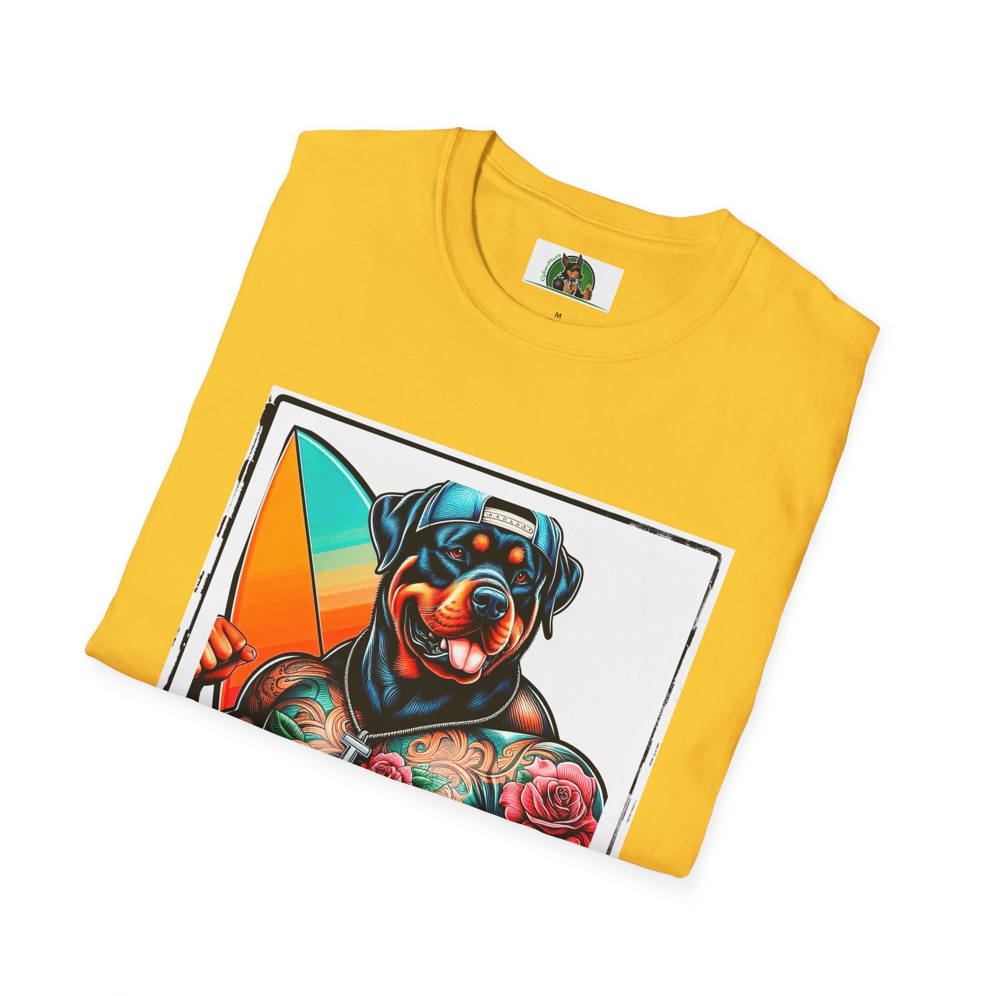 Rottweiler T-Shirt Printify   