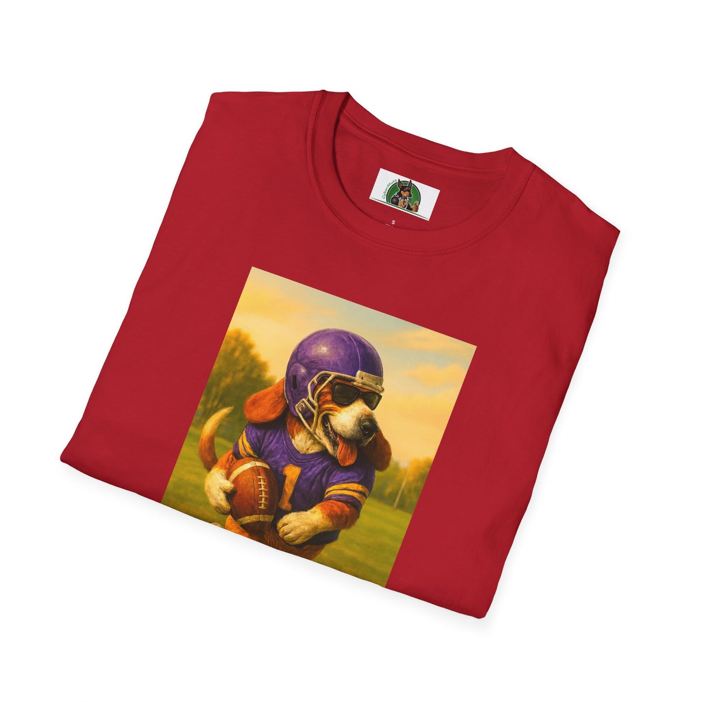 Sports Football Basset Hound T-Shirt