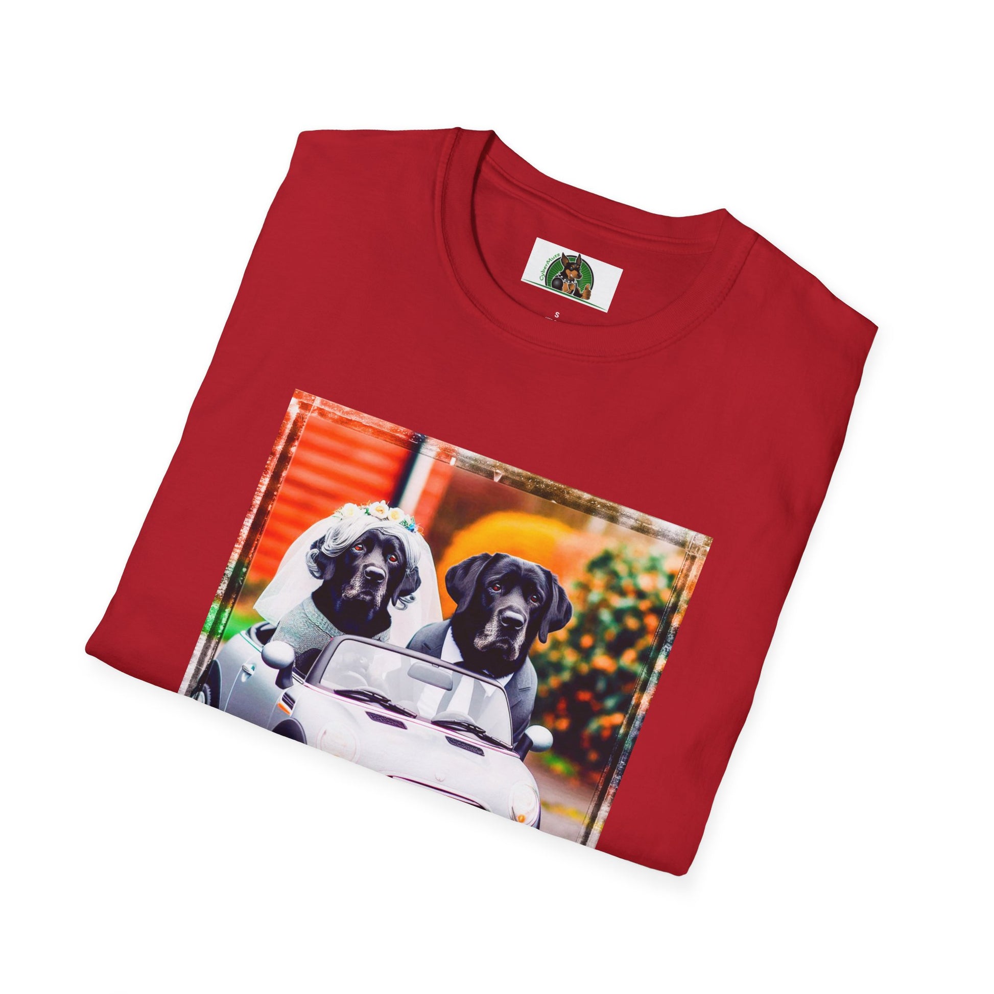 Wacky Labrador Retriever T-Shirt Printify   