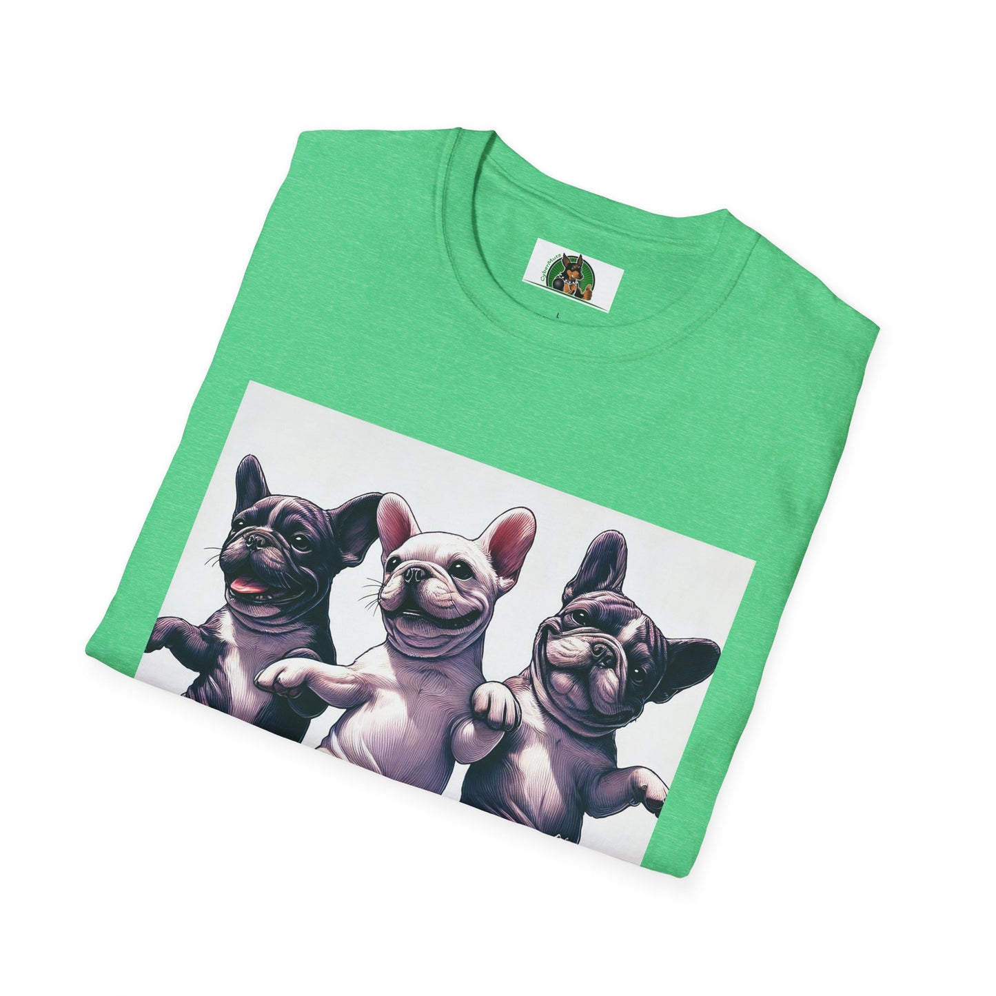 French Bulldogs Dancing Unisex T-Shirt