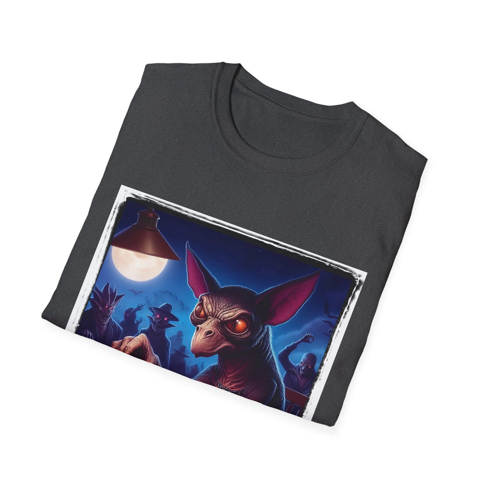 Chupacabra card playing t shirt T-Shirt Printify