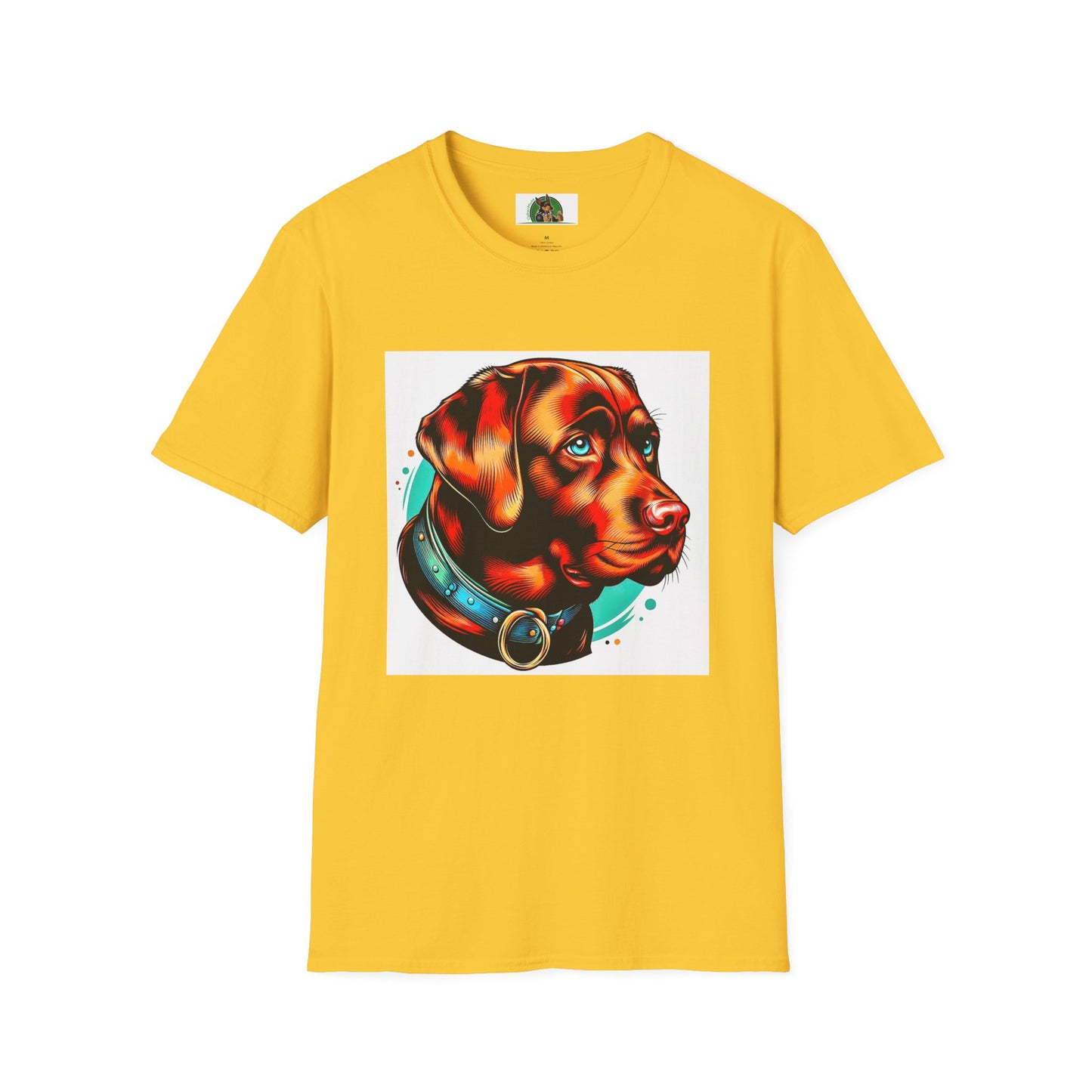 Labrador Retriever T-Shirt Printify S Daisy 