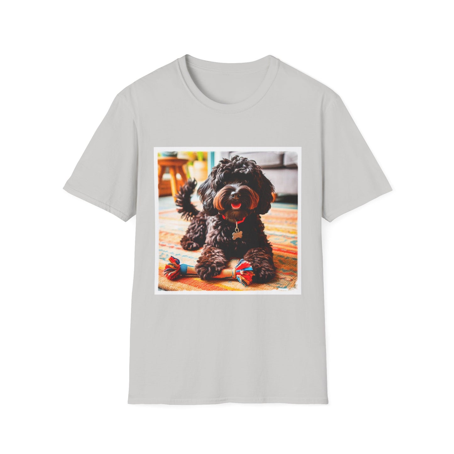 CockerPoo T-Shirt Printify S Ice Grey