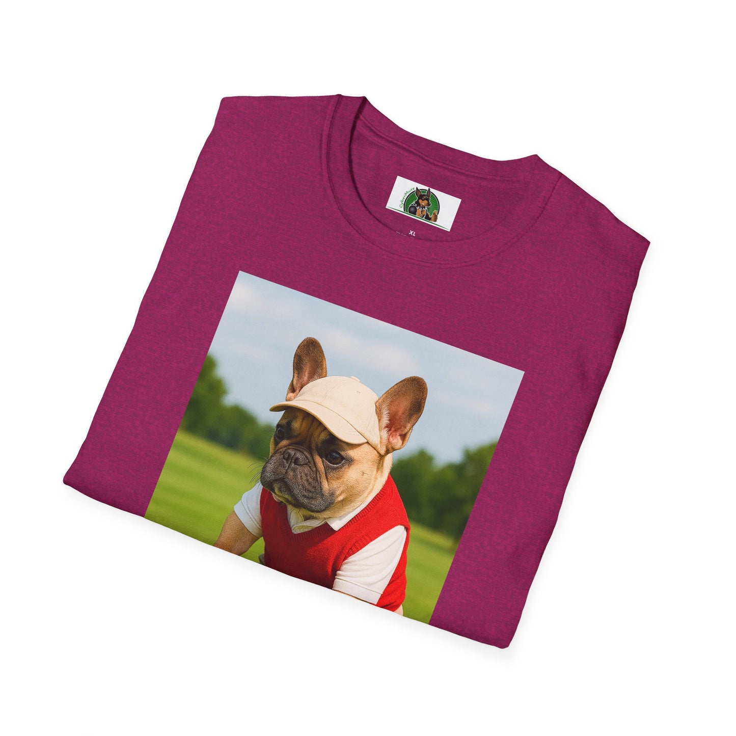 Sports Golf French Bulldog T-Shirt