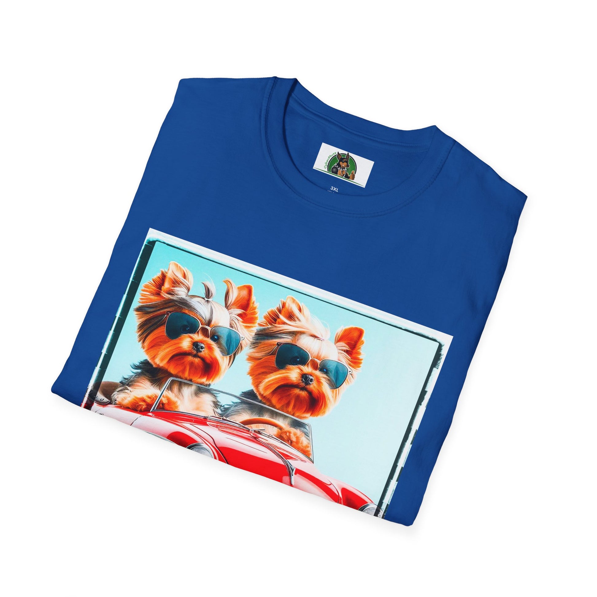 Wacky Yorkie fun girls shirt T-Shirt Printify