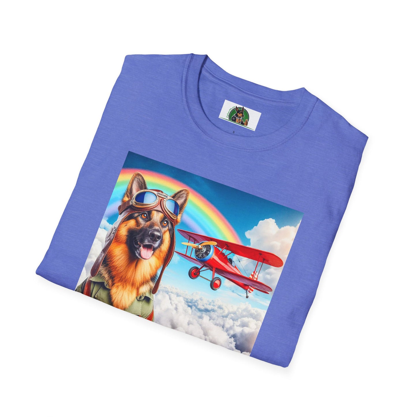 German Shepherd Pilot shirt