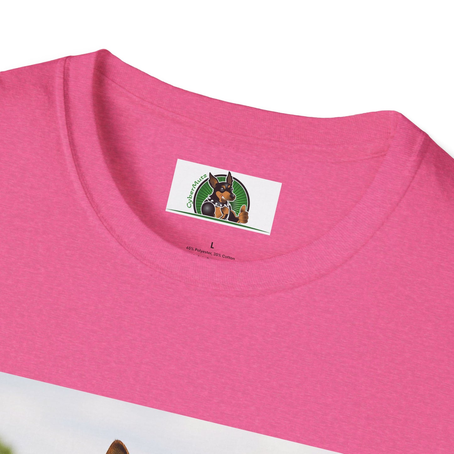 German Shepherd Soccer T-Shirt — Sports Dog Playing Soccer