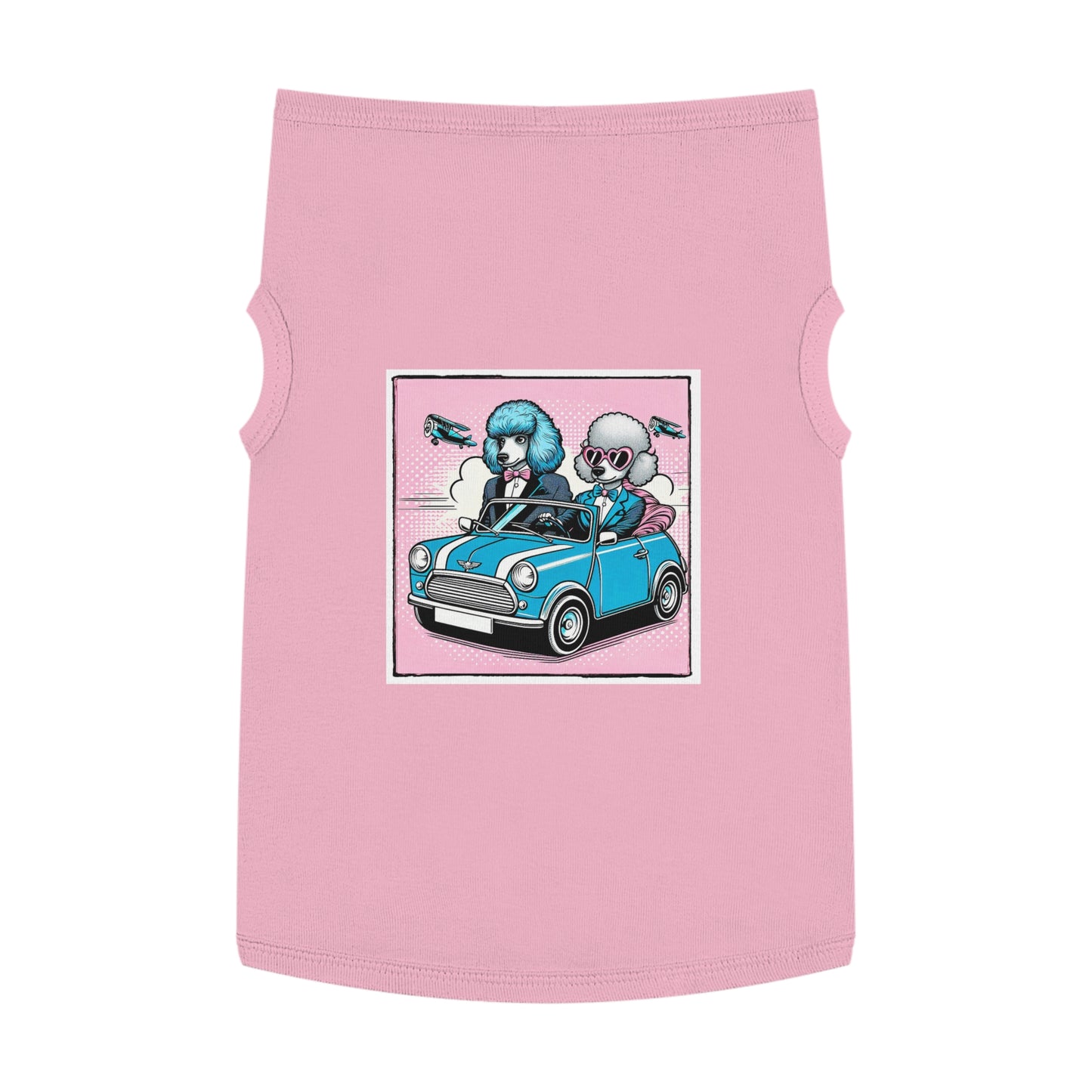 Wacky Pet Tank Top Poodle Pets Printify XL Pink 