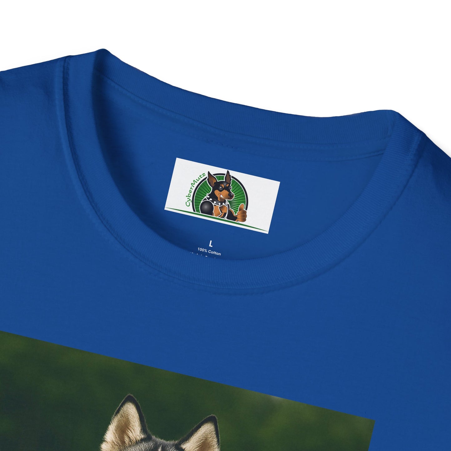 Husky Playing Golf T-Shirt — Sports Dog Tee T-Shirt Printify