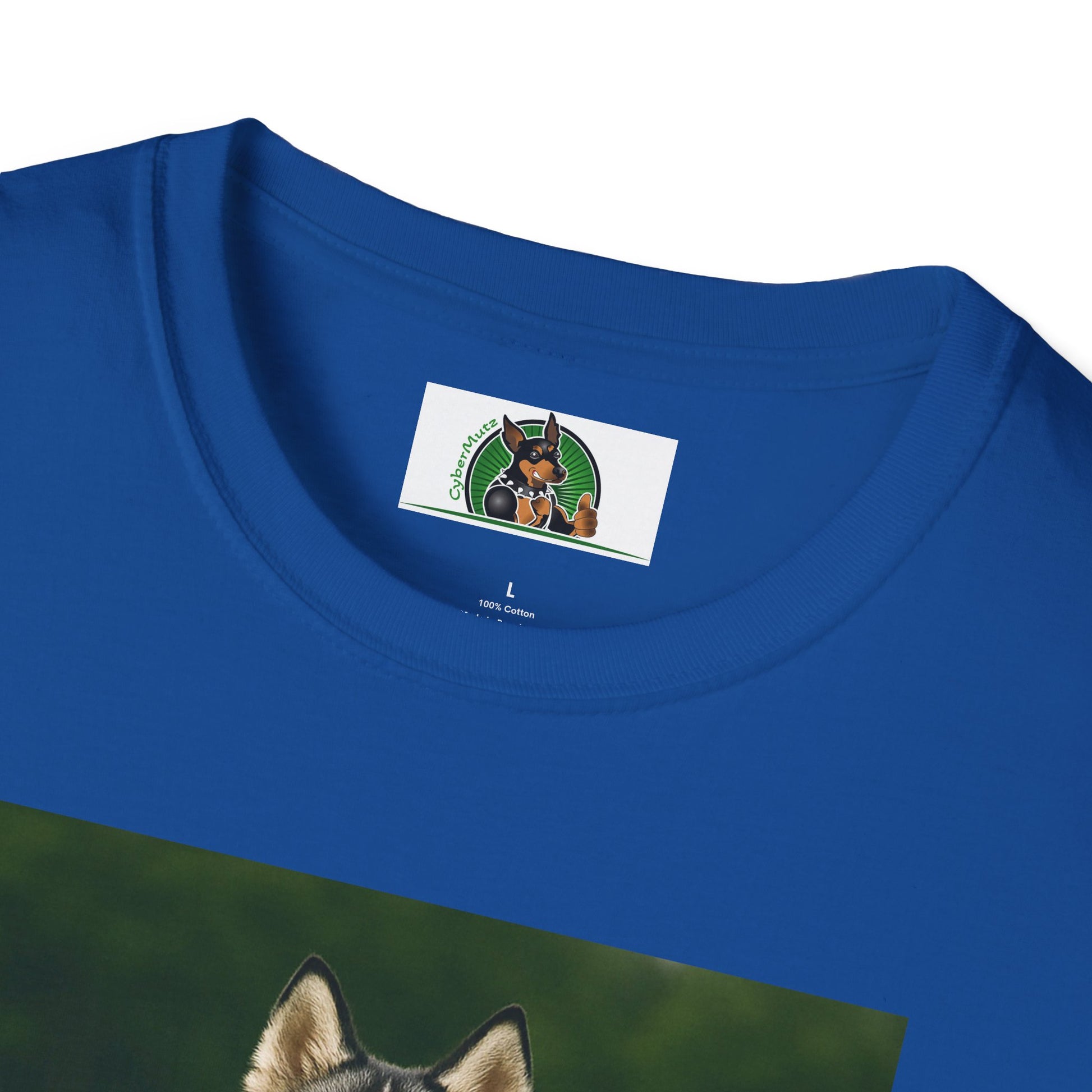 Husky Playing Golf T-Shirt — Sports Dog Tee T-Shirt Printify